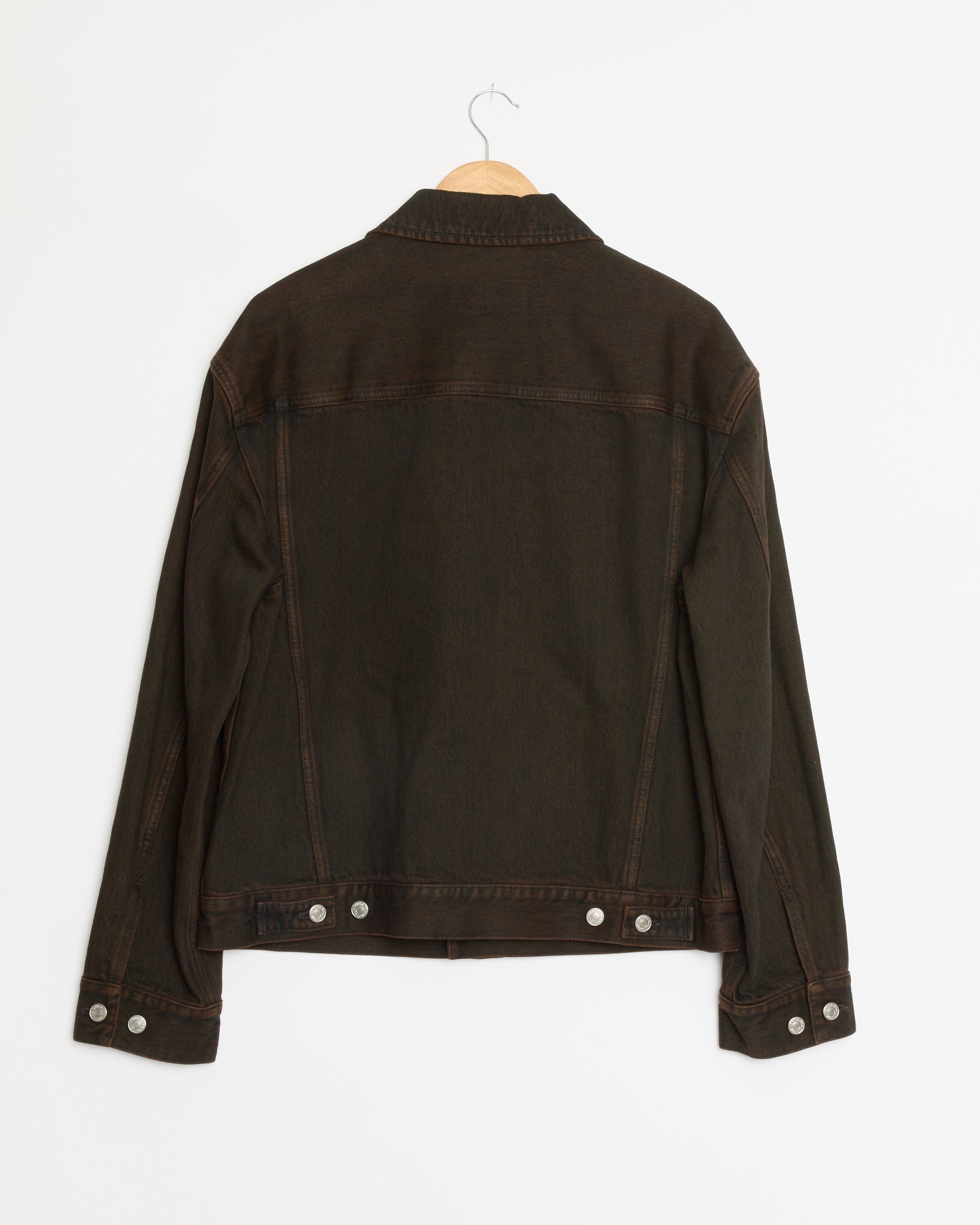 Dries Van Noten Vuskin Den 4412 Jacket - Dark Brown / L (285472)