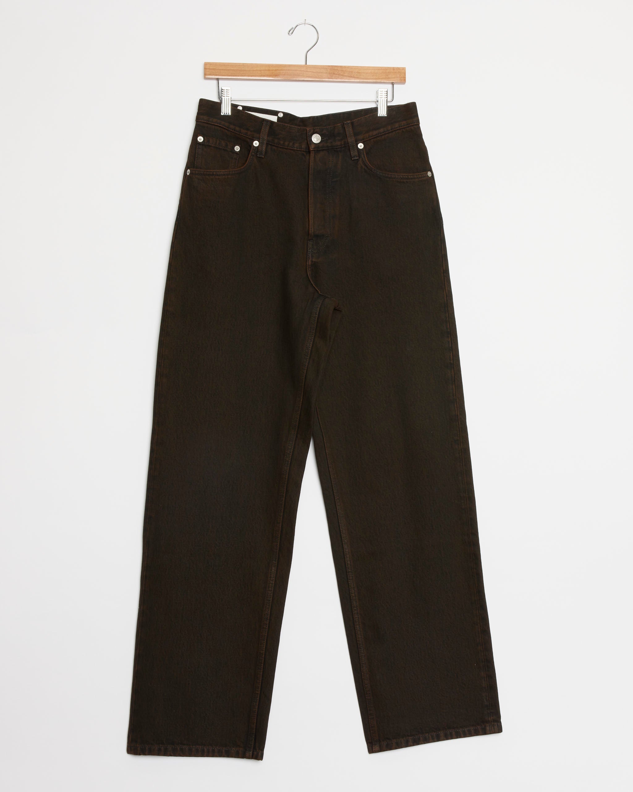 Dries Van Noten Pine Den 4412 Pant - Dark Brown / 30 (285493)