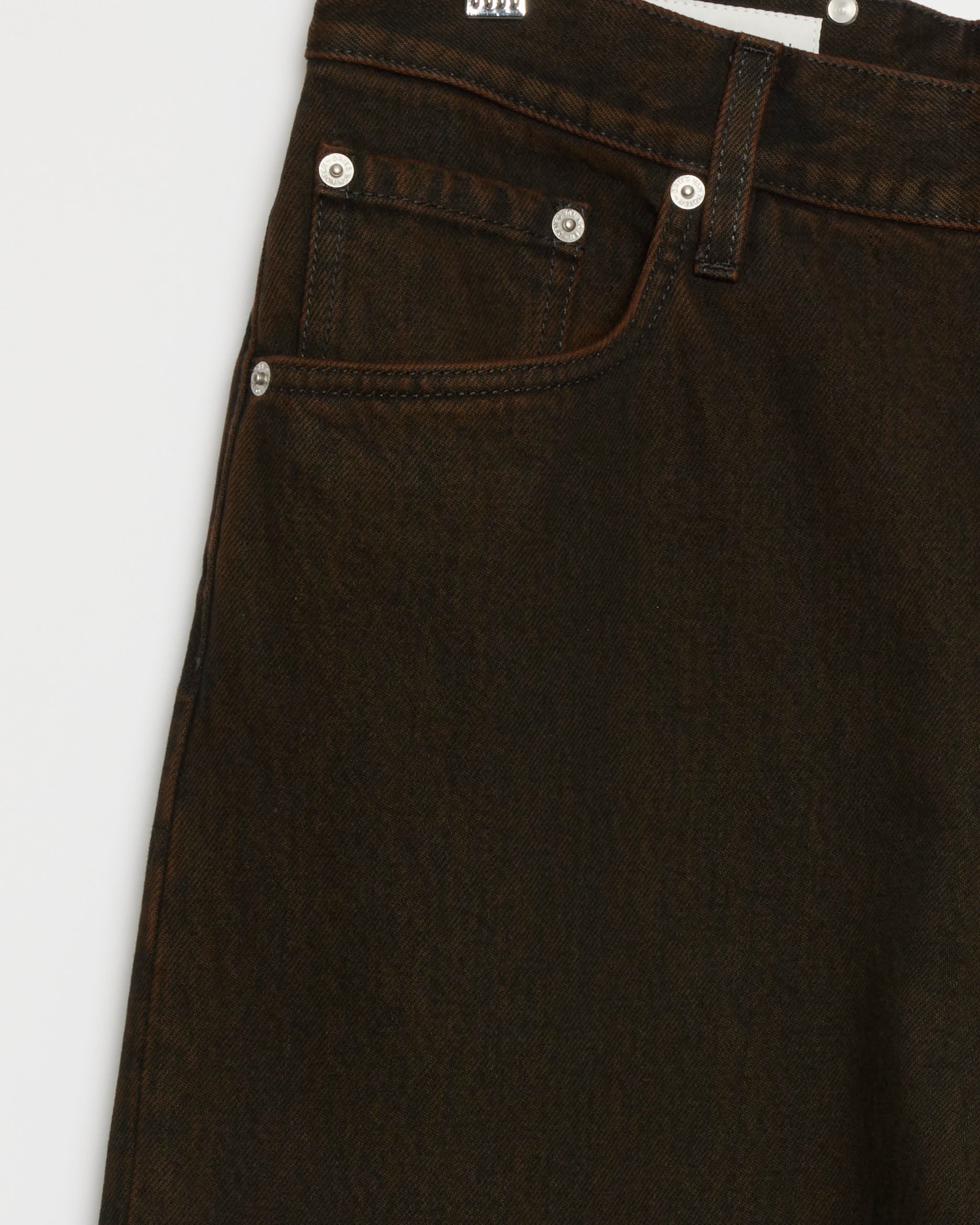Dries Van Noten Pine Den 4412 Pant - Dark Brown / 30 (285493)