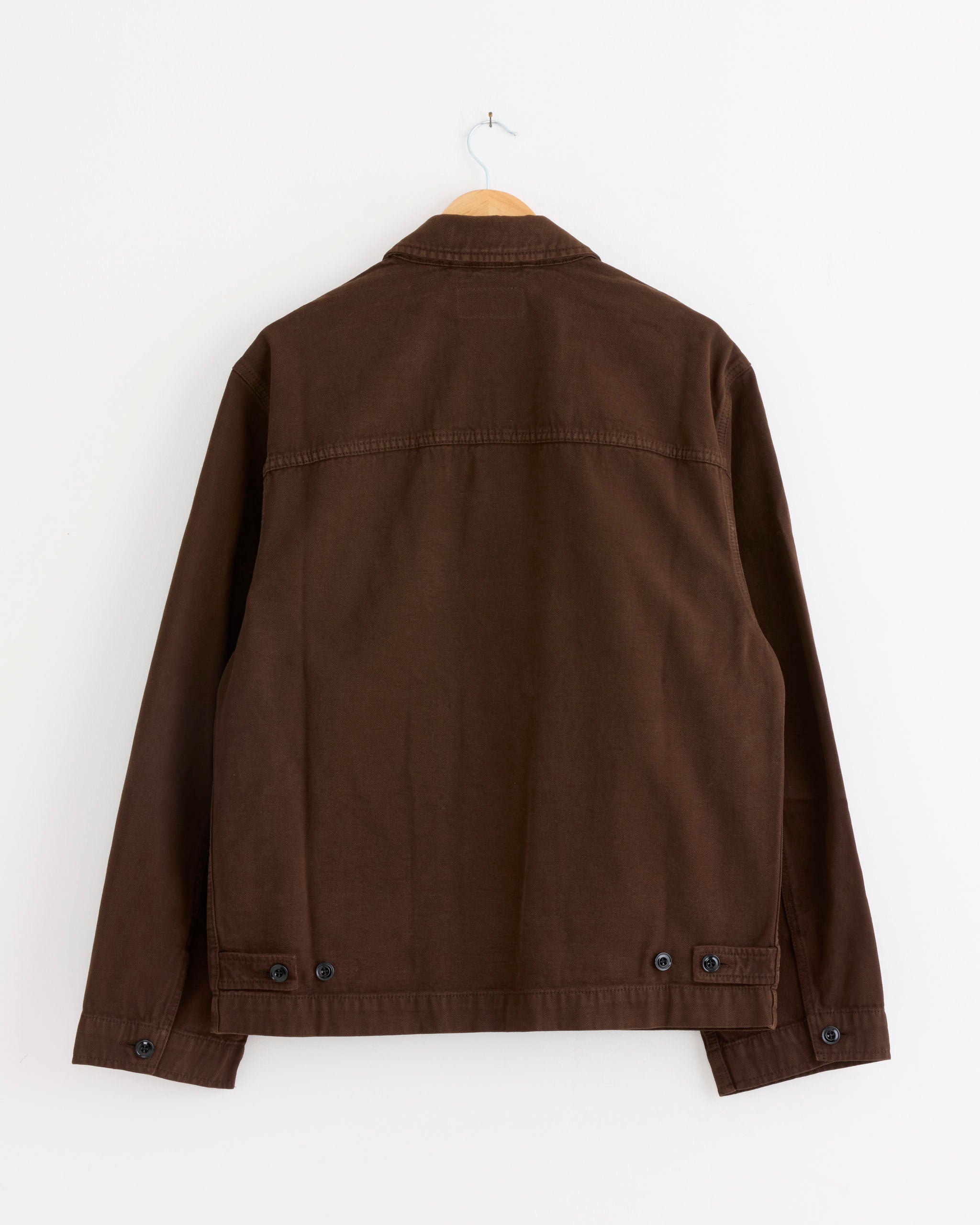 Lemaire Boxy Jacket - Ristretto / M (285599)