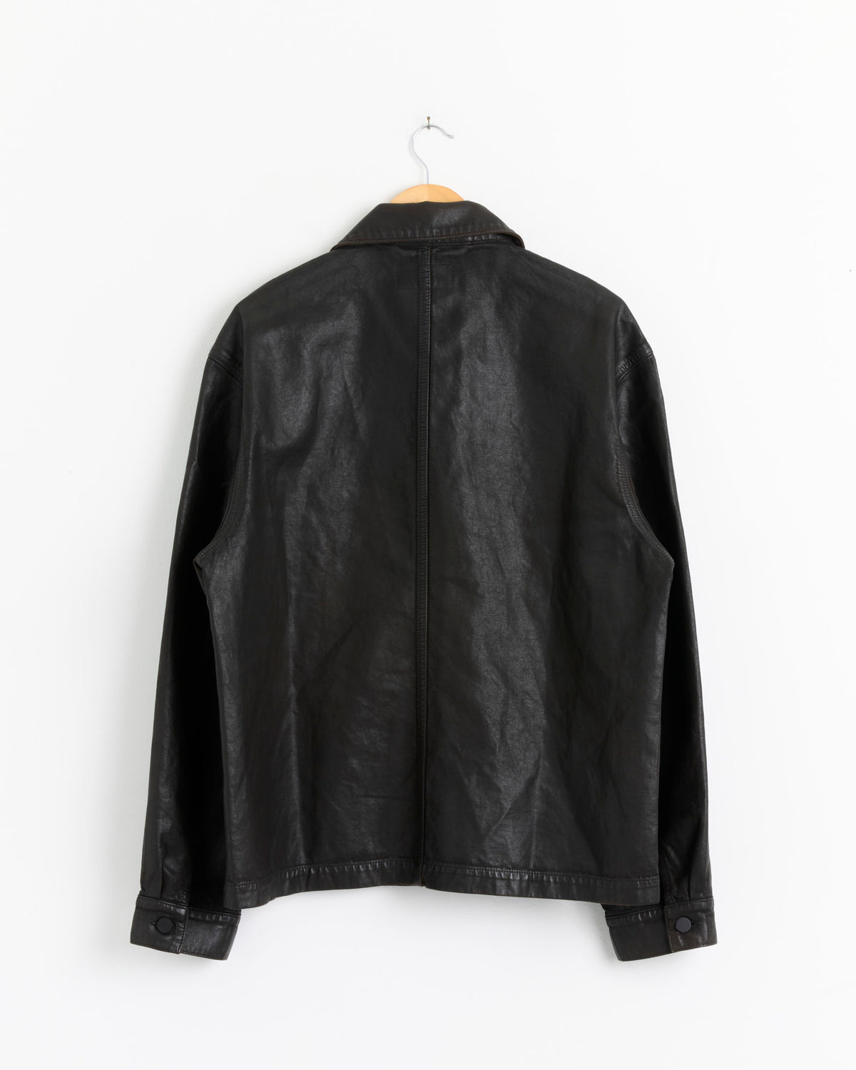 Lemaire Workwear Overshirt - Licorice / IT52 (285604)