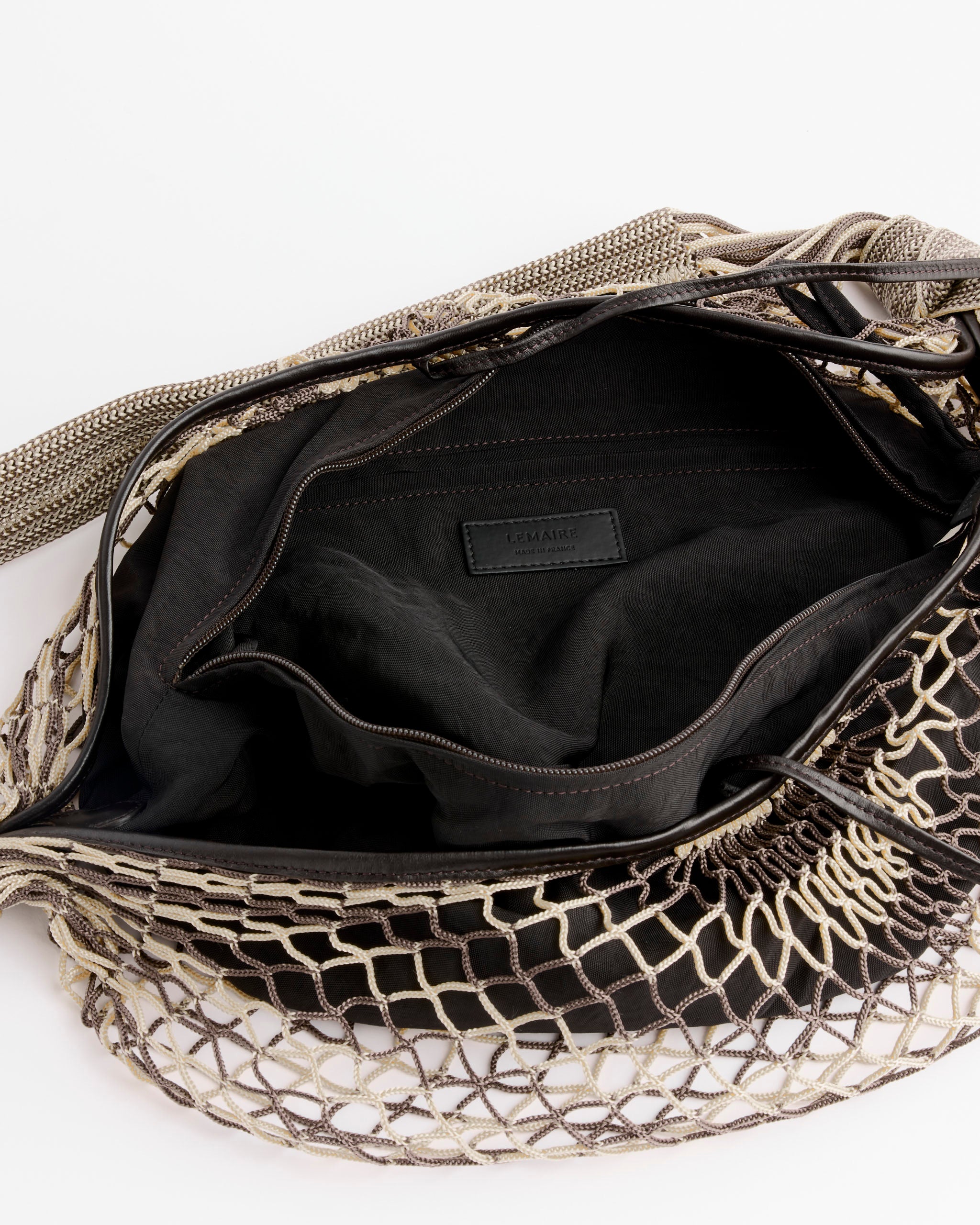 Lemaire Croissant Filt Bag - Light Beige/Marron Glace / OS (285642)
