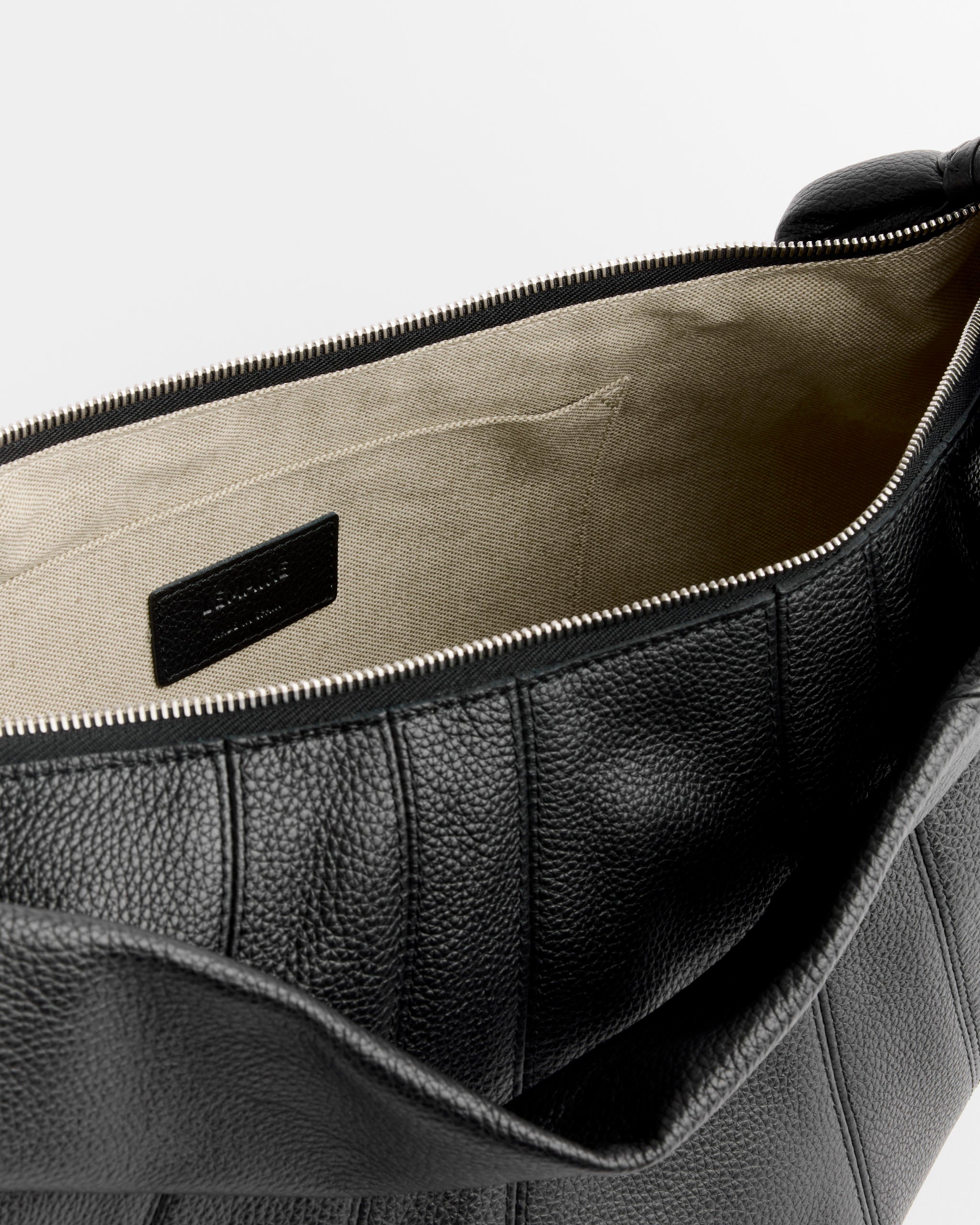 Lemaire Large Croissant Bag - Black / OS (285646)