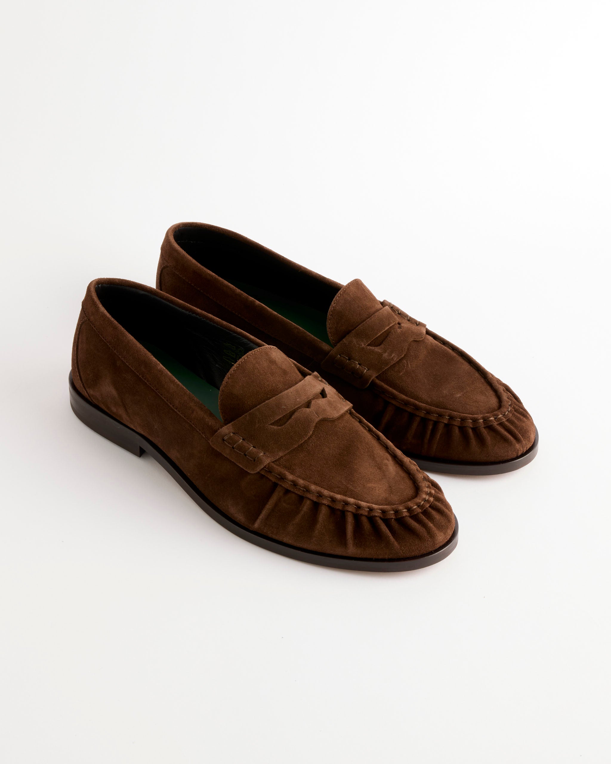 Vinny's Louee Vale Suede Loafer - Brown / 44 (285687)