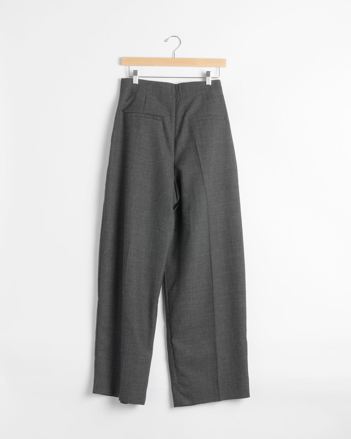 Studio Nicholson Lira Double Pleat Pant - Slate Melange / UK6 (285735)