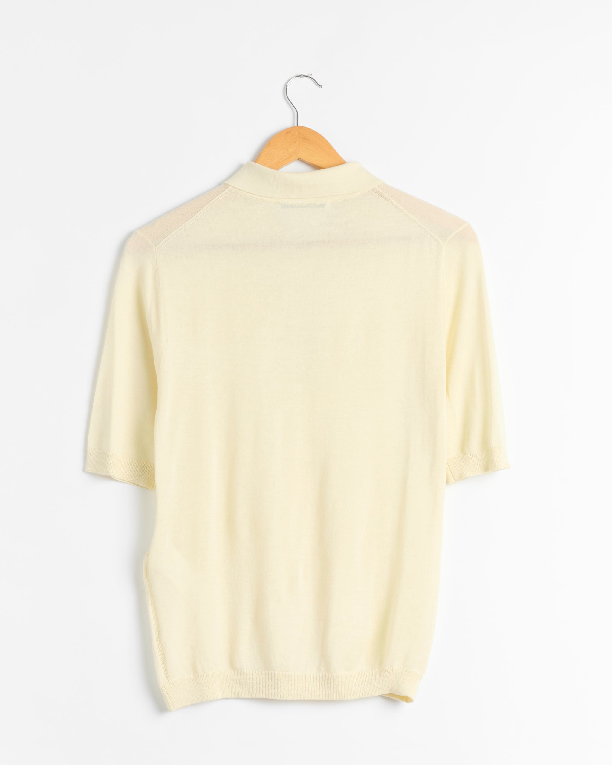 Studio Nicholson Tova S/S Polo - Butter / UK6 (285742)