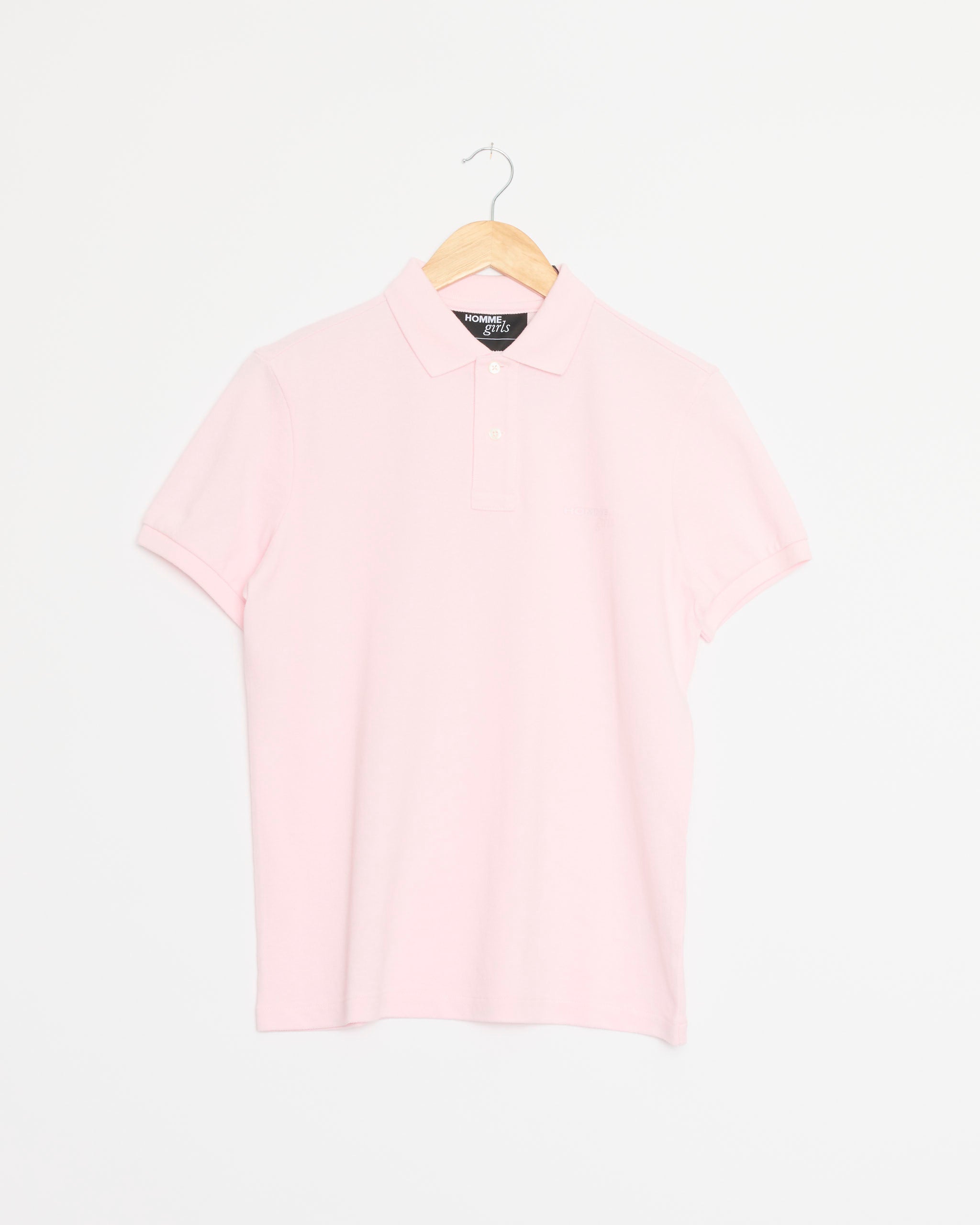 Hommegirls S/S Polo - Pink / S (285884)