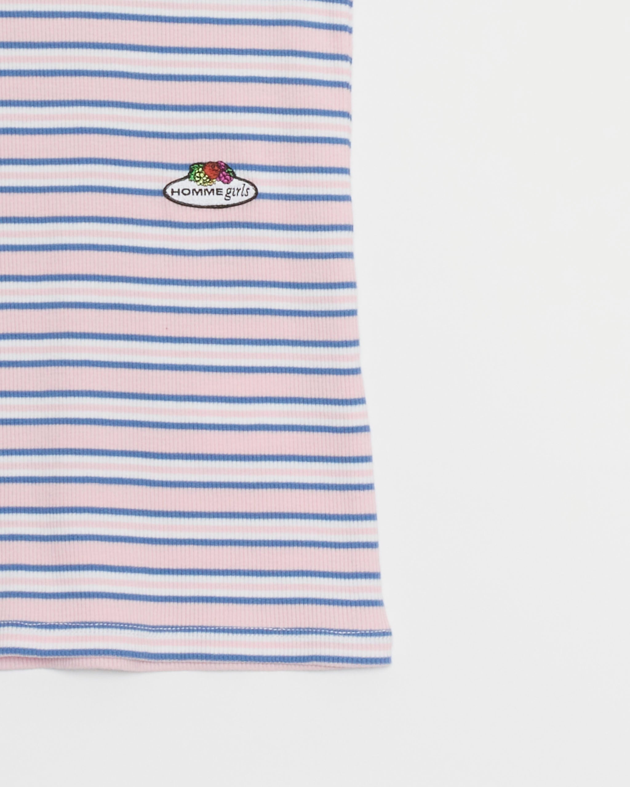 Hommegirls Striped Cami Tank Top, Pink Stripe - Pink Stripe / S (285919)
