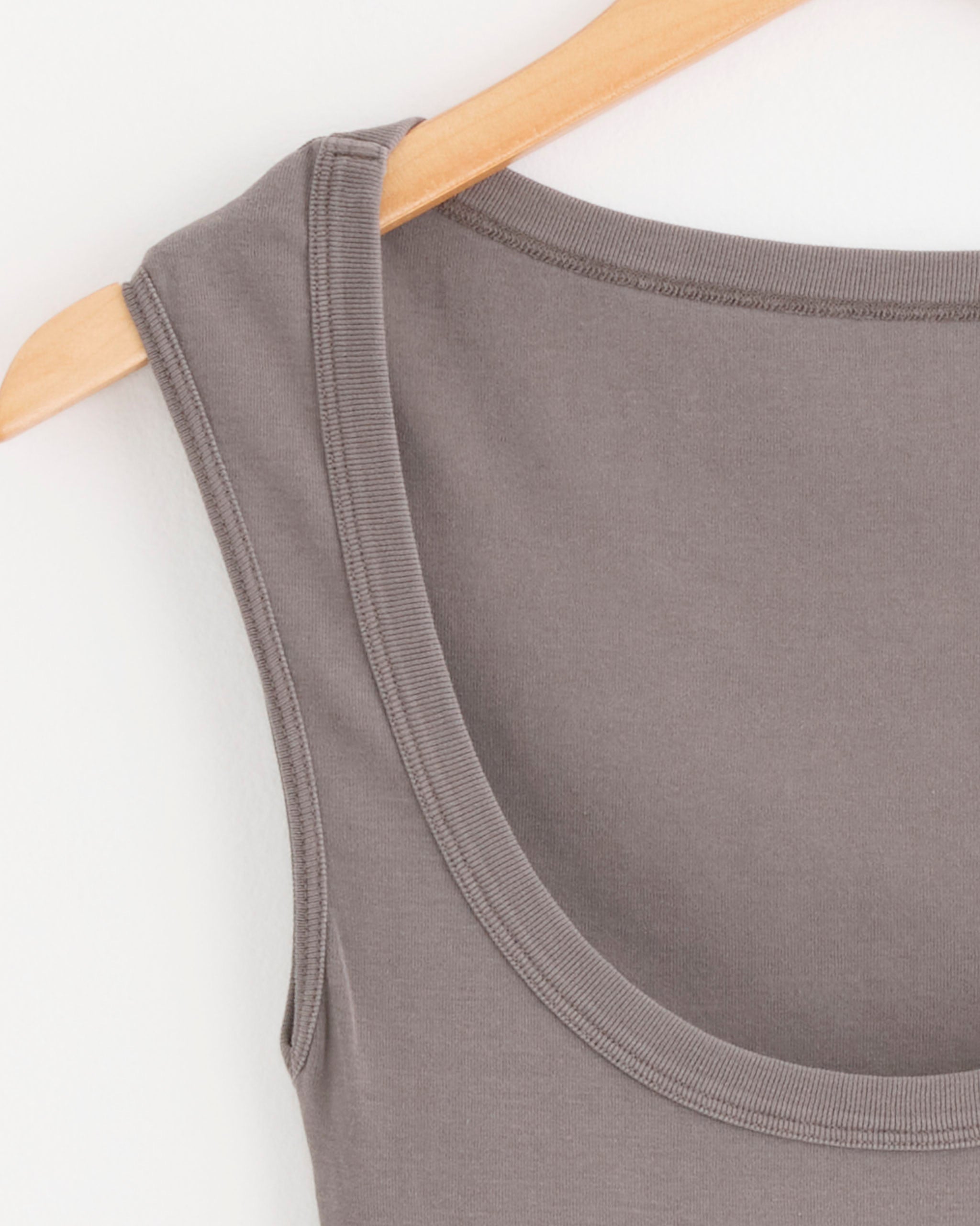 ST. AGNI Organic Cotton Ballerina Top - Clay / S (285978)
