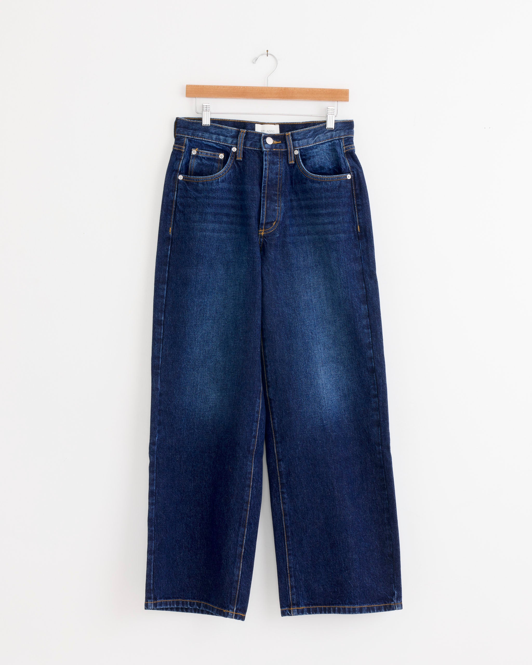 ST. AGNI Classic Mid Rise Jean - Dark Indigo / 26 (285989)