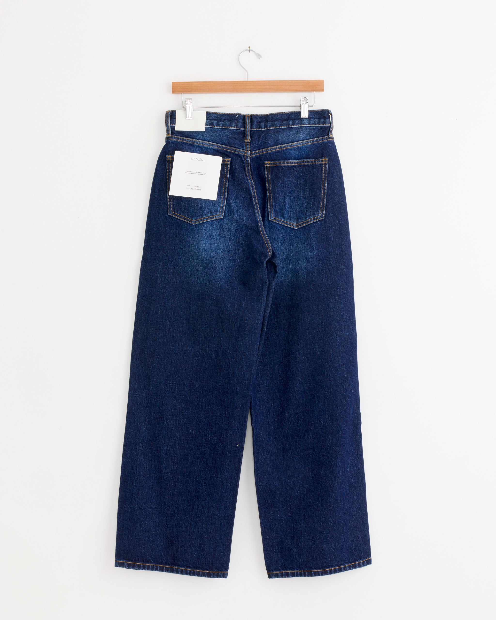 ST. AGNI Classic Mid Rise Jean - Dark Indigo / 26 (285989)