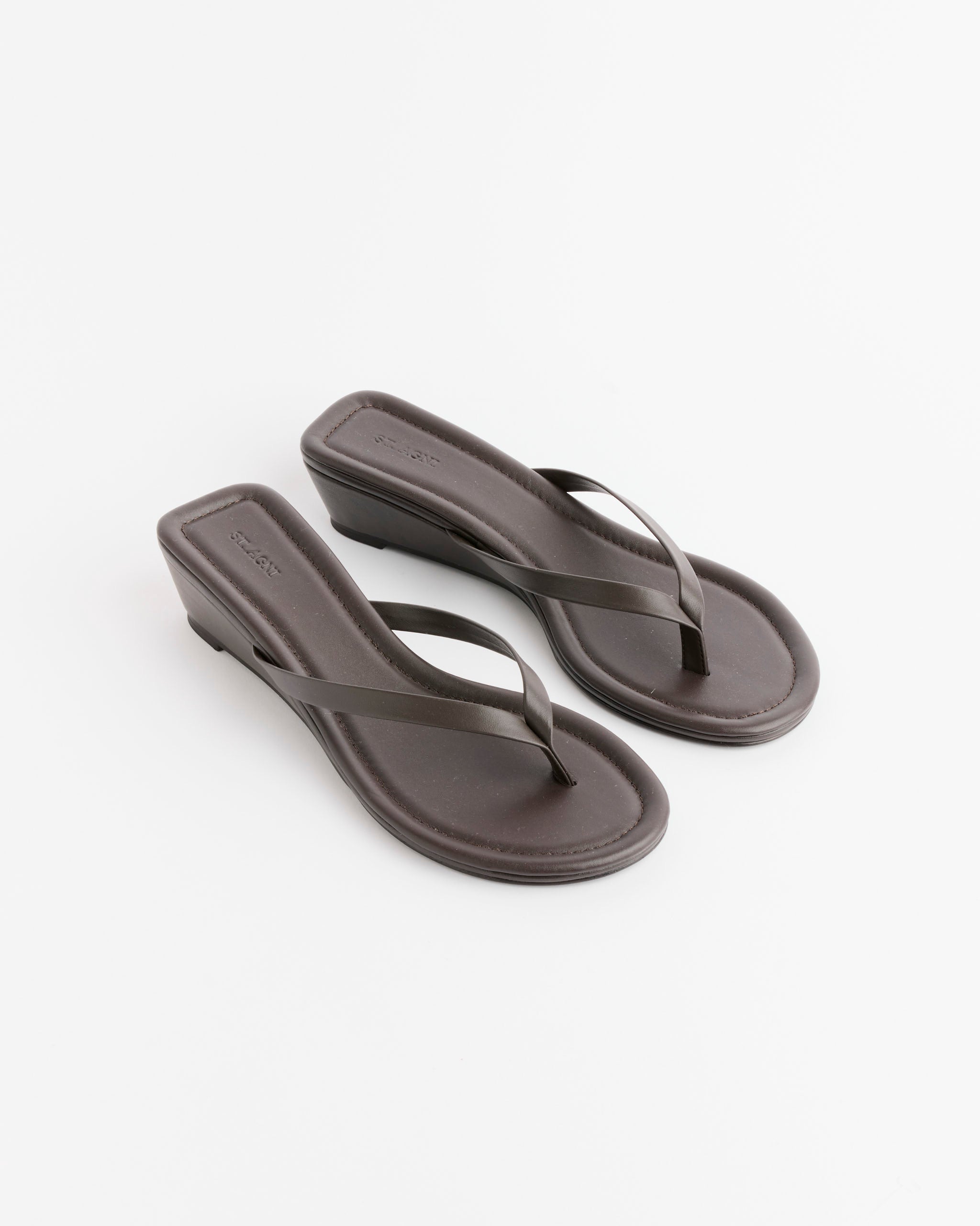 ST. AGNI Thong Wedge - Coffee / 38 (286000)