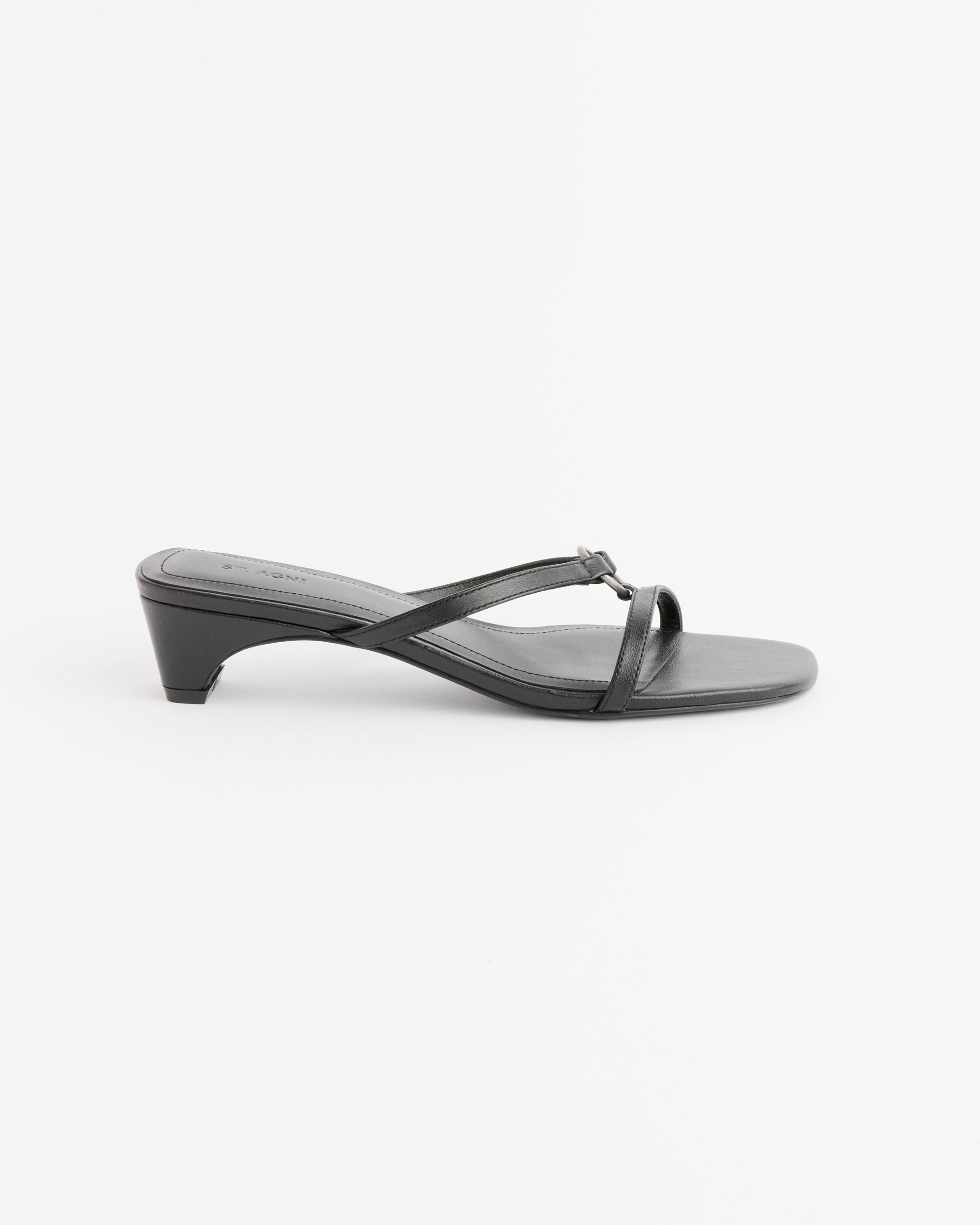 ST. AGNI Multi Strap Heel - Black / 38 (286005)