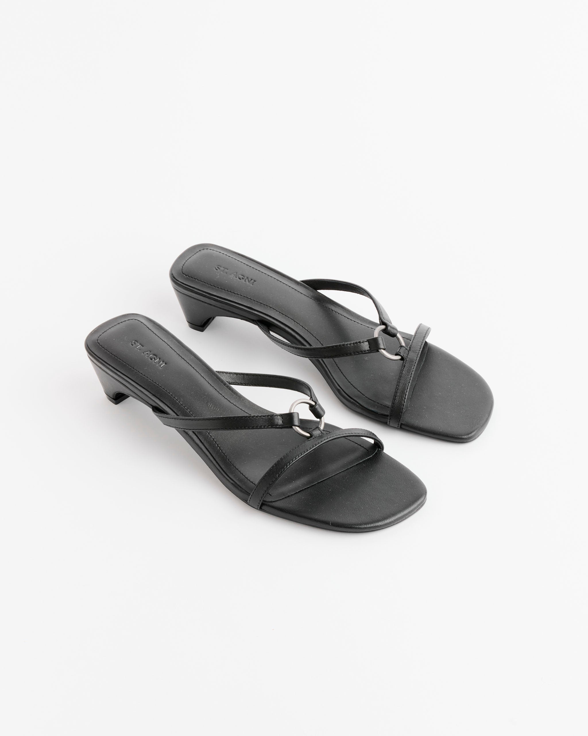 ST. AGNI Multi Strap Heel - Black / 38 (286005)