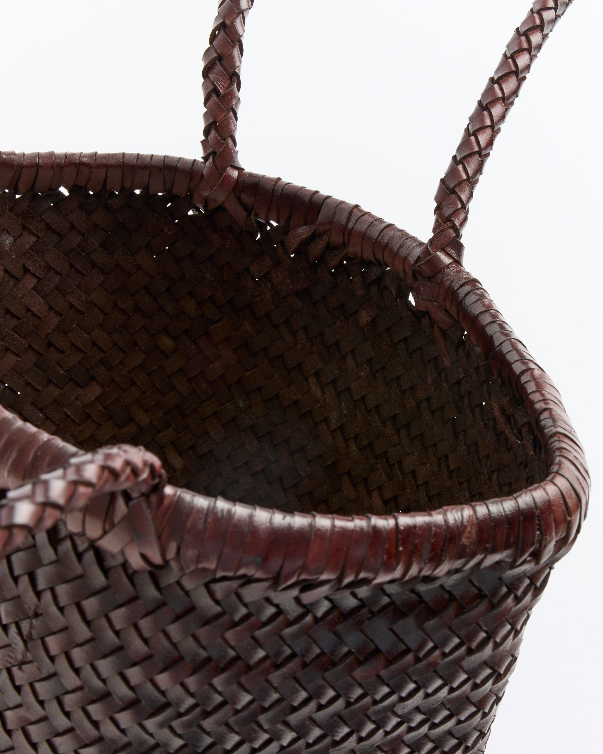 ST. AGNI Bagu Woven Tote - Chocolate - OS - Default Title (286012)