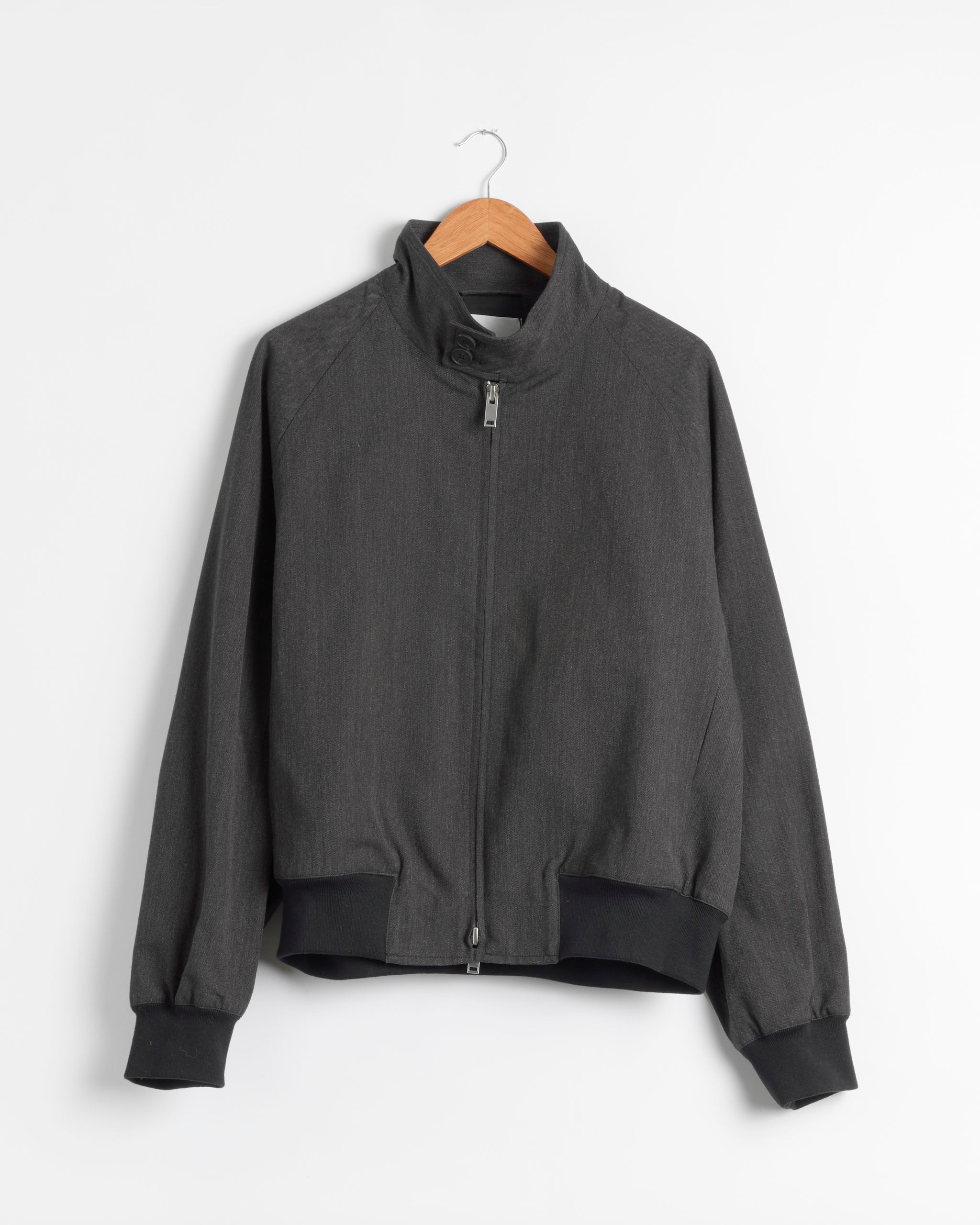 Studio Nicholson Over Harrington Jacket - Brown Marl / S (286049)