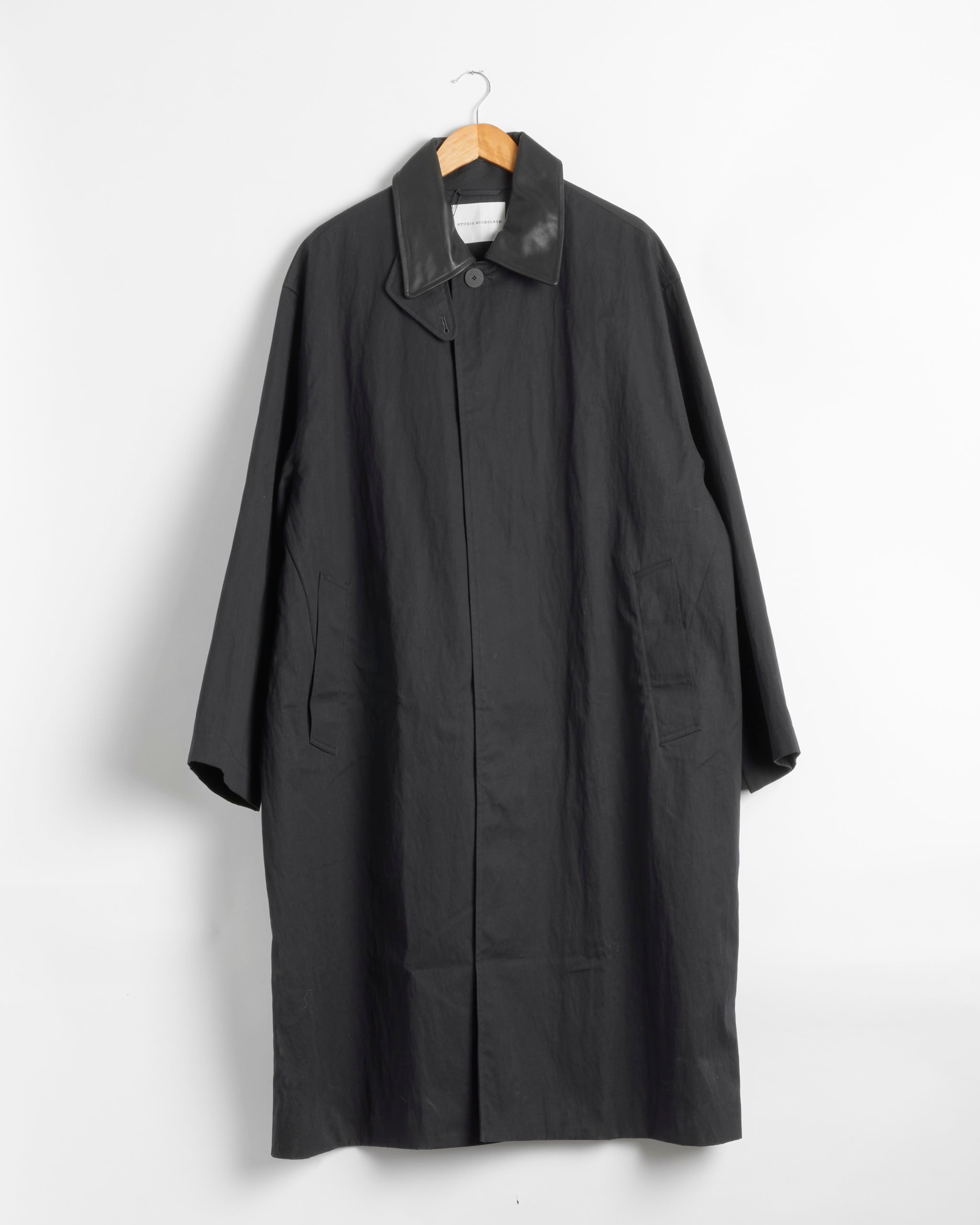 Studio Nicholson Revere Trench Coat - Darkest Navy / L (286094)