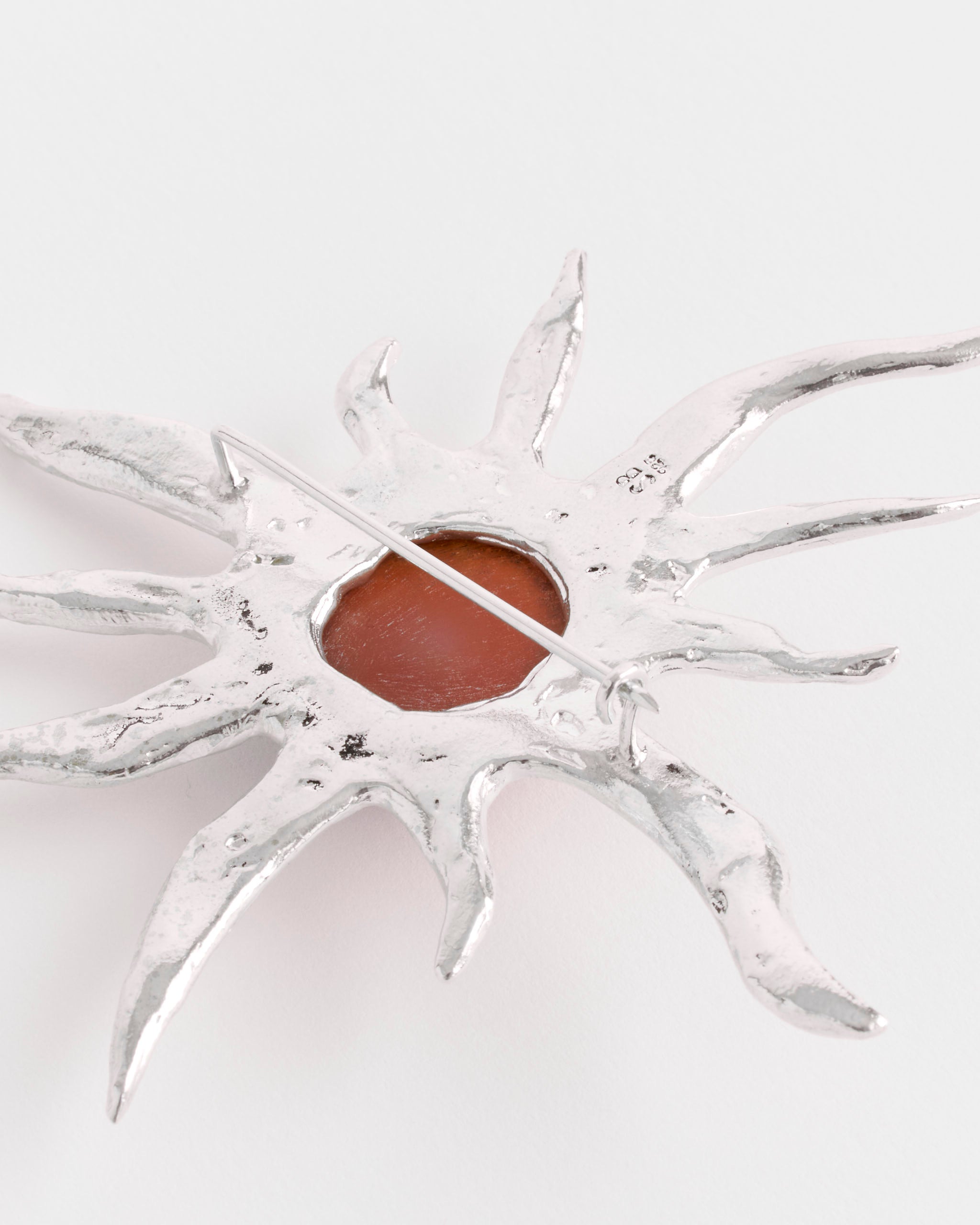 Sophie Buhai Ra Brooch - SS/Carnelian - OS - Default Title (286235)