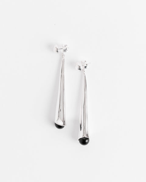 SOPHIE BUHAI LOU LOU EARRINGS ピアス Lou Lou Drop Earrings in SS/Onyx