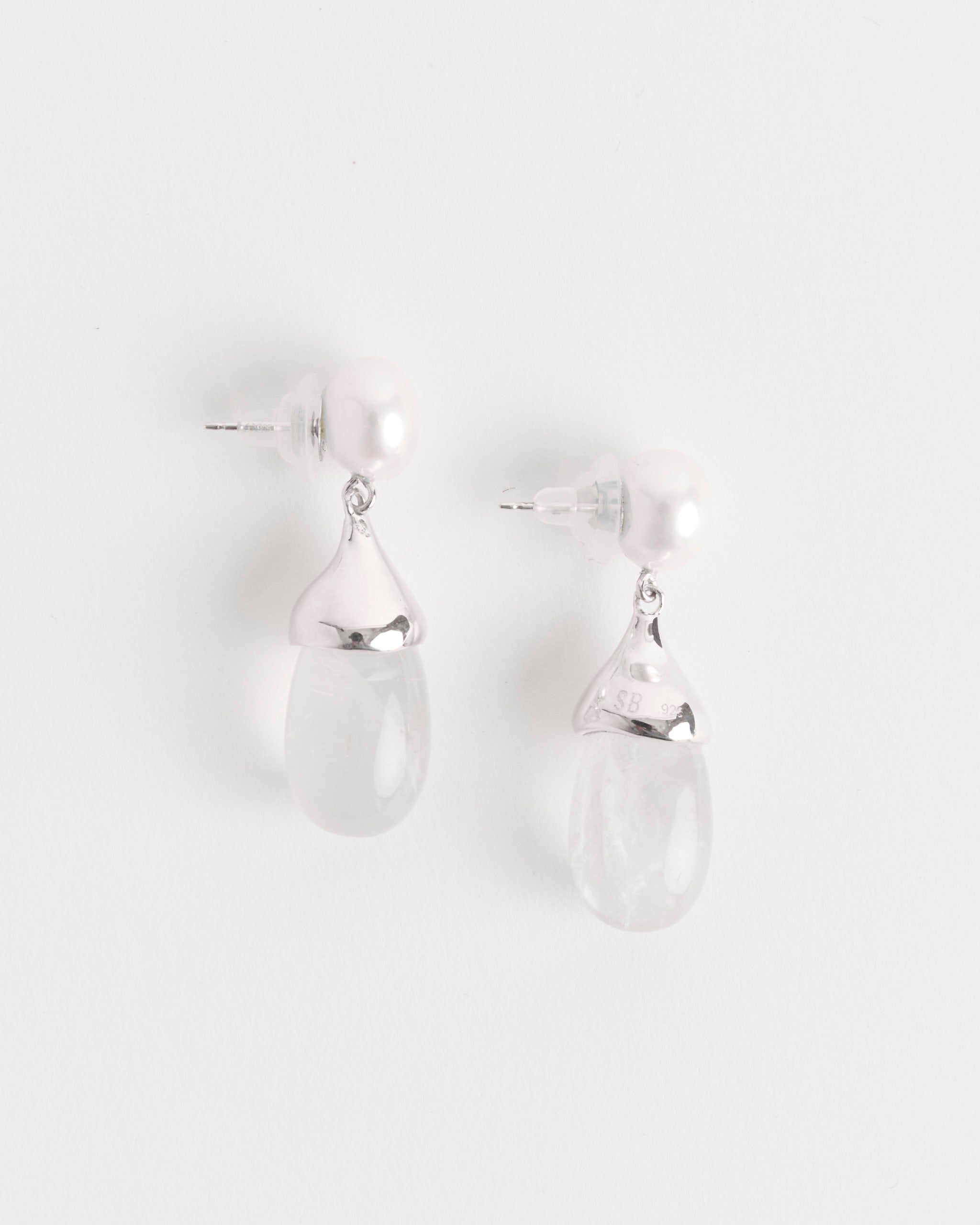 Sophie Buhai Audrey Earrings - SS/Quartz - OS - Default Title (286240)