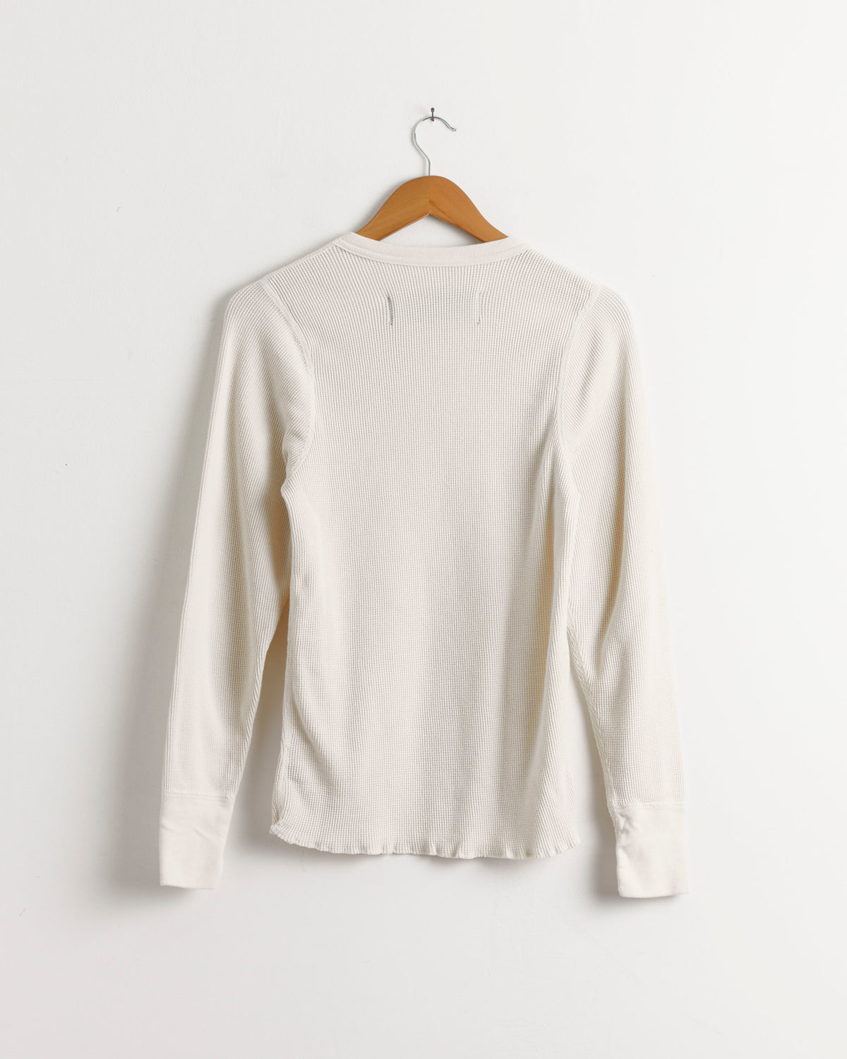 Aaron Levine Thermal L/S Tee - Cream / S (286365)