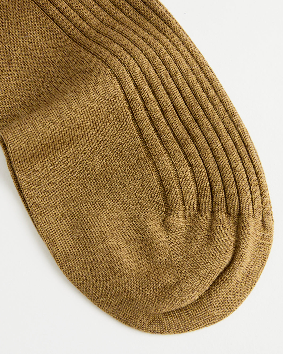 Margaret Howell Full Rib Sock, Ochre - Ochre / OS (286398)