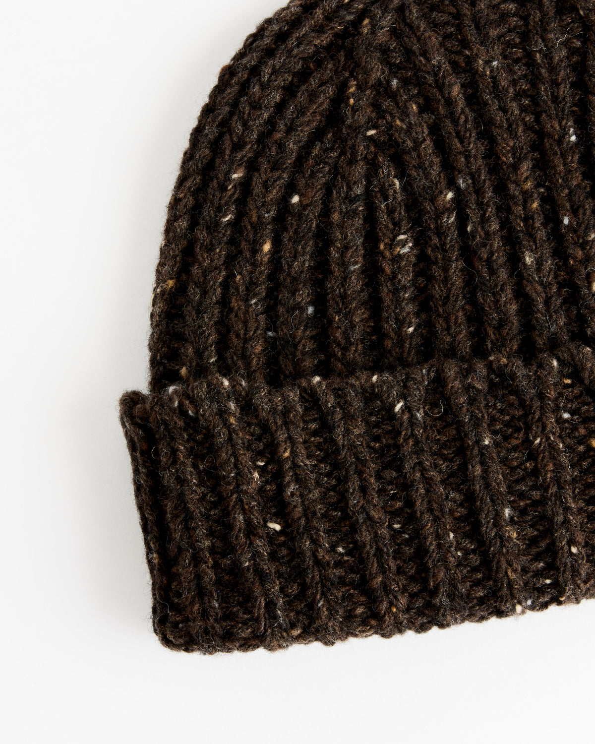 Margaret Howell Chunky Rib Beanie, Earth - Earth / OS (286403)