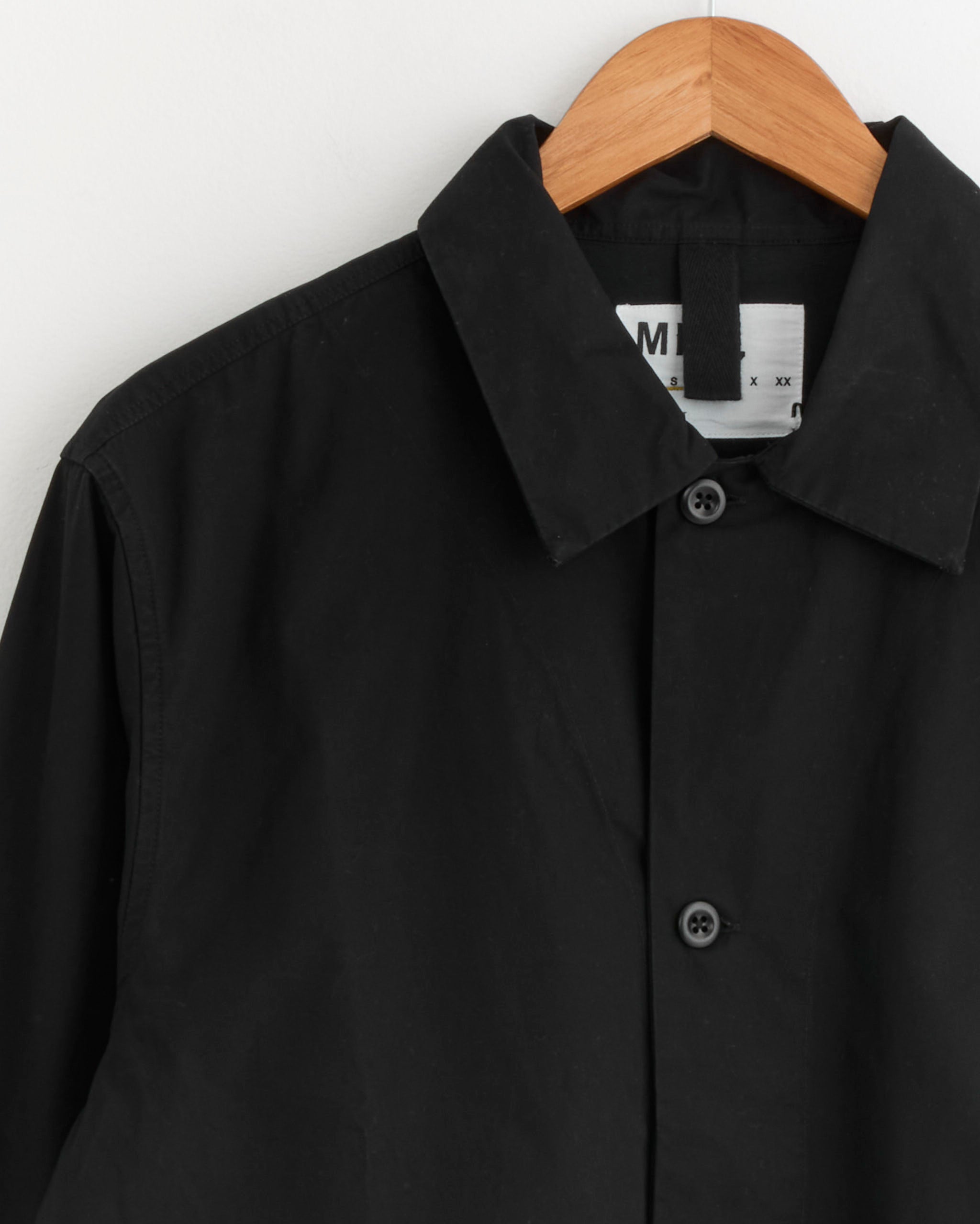 MHL Boxy Overshirt - Black / S (286430)