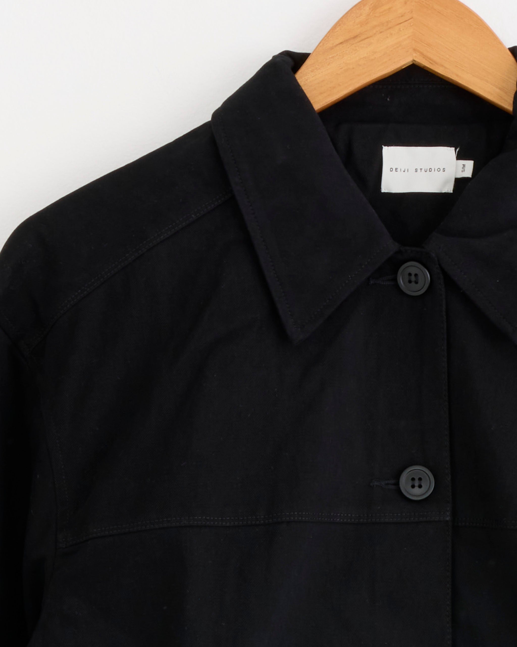 Deiji Studios Button Up Jacket - Black / S/M (286451)