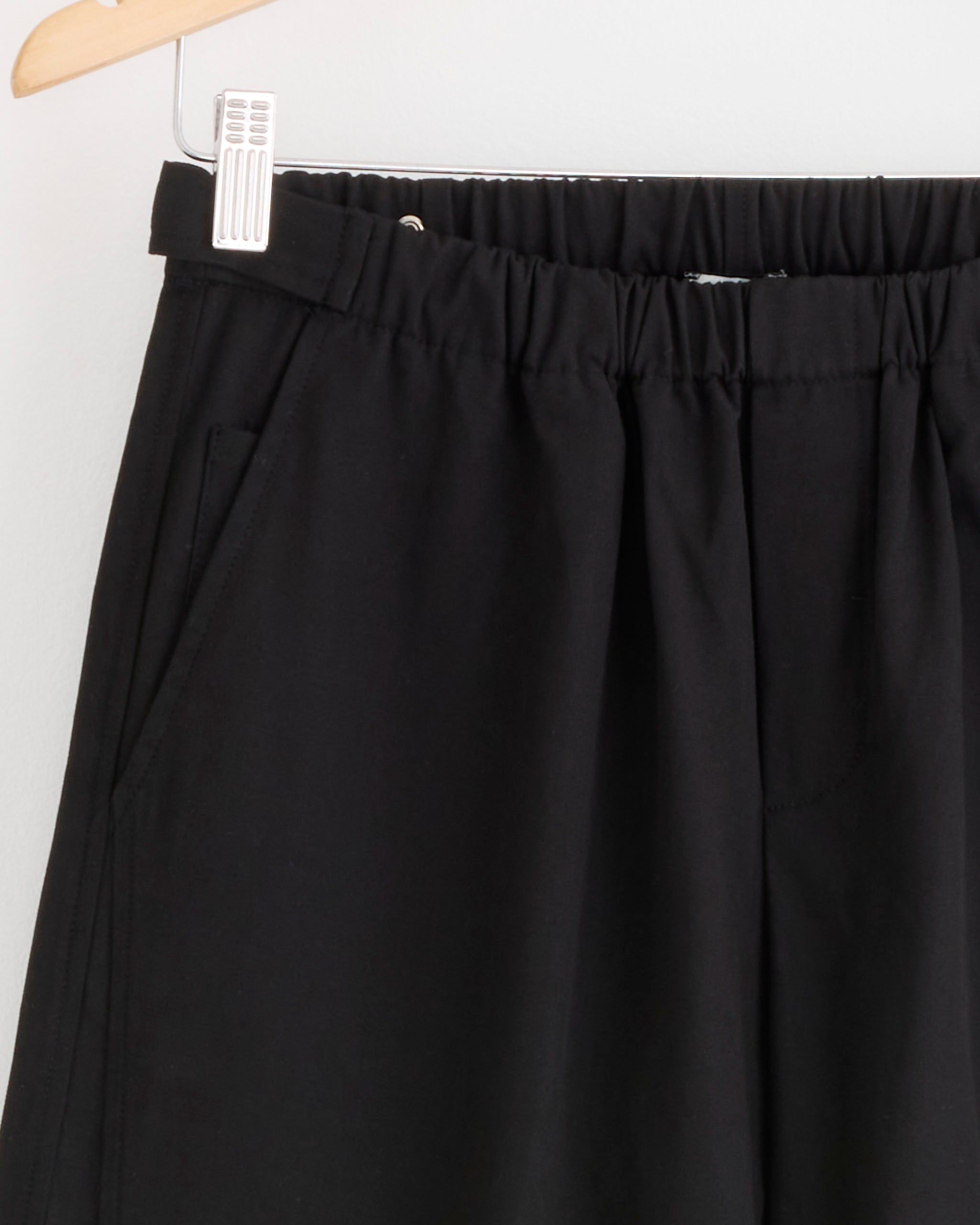Deiji Studios Snap Tab Pant, Black - Black / XS (286454)
