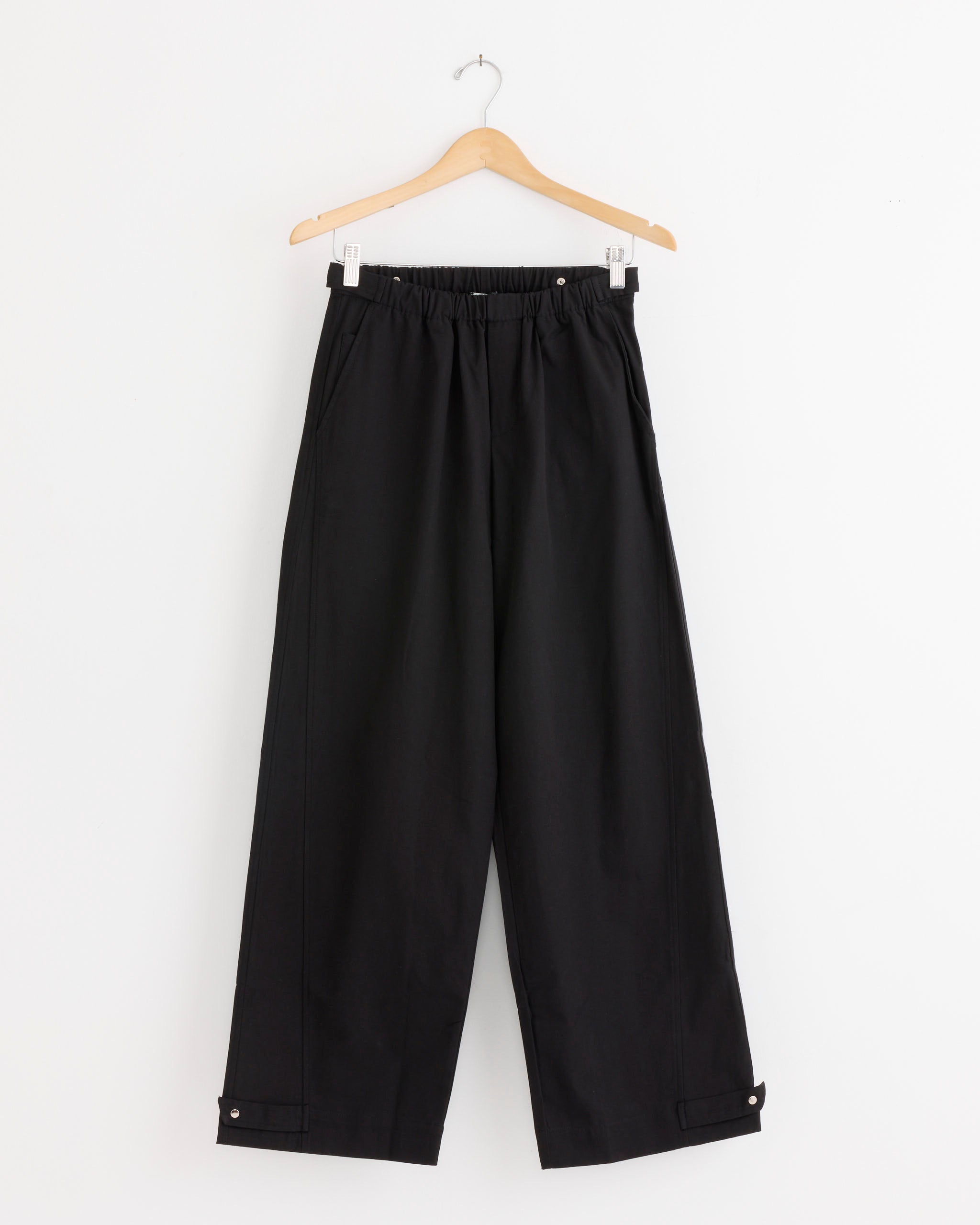 Deiji Studios Snap Tab Pant, Black - Black / XS (286454)