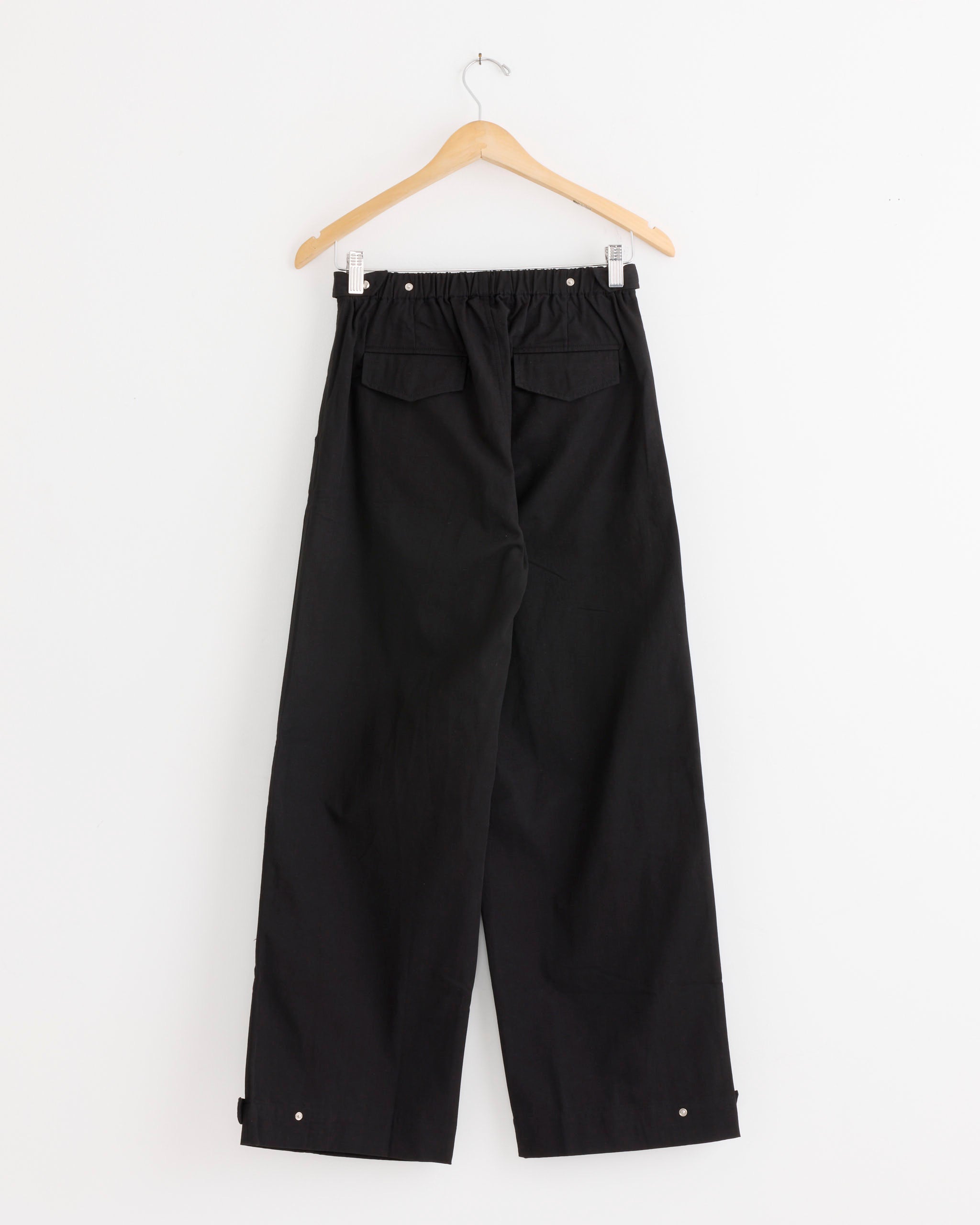 Deiji Studios Snap Tab Pant, Black - Black / XS (286454)