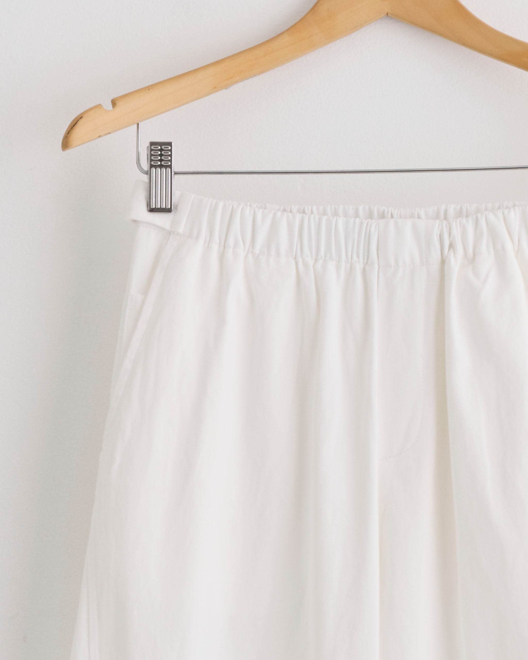 Deiji Studios Snap Tab Pant, White - White / XS (286459)