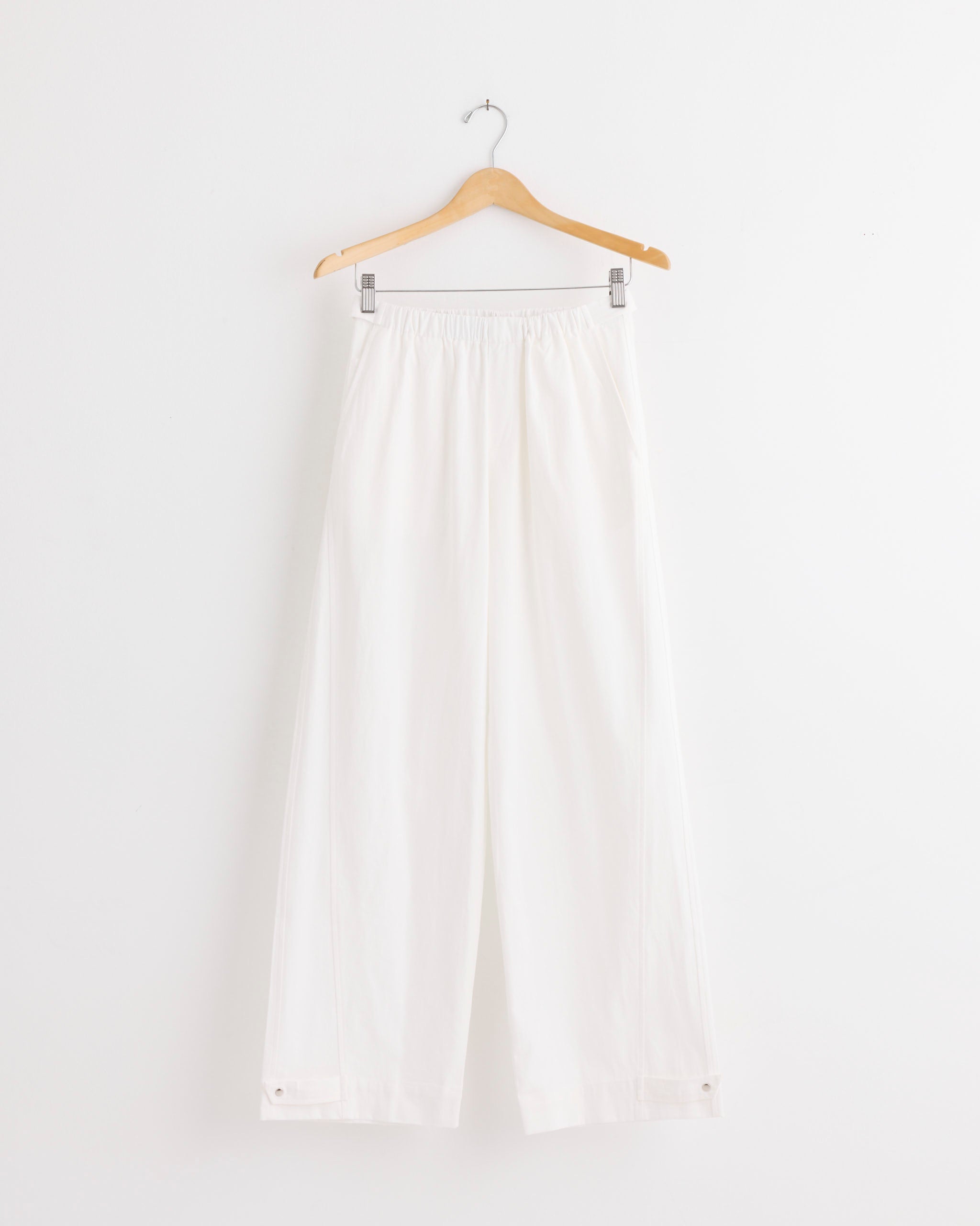 Deiji Studios Snap Tab Pant, White - White / XS (286459)