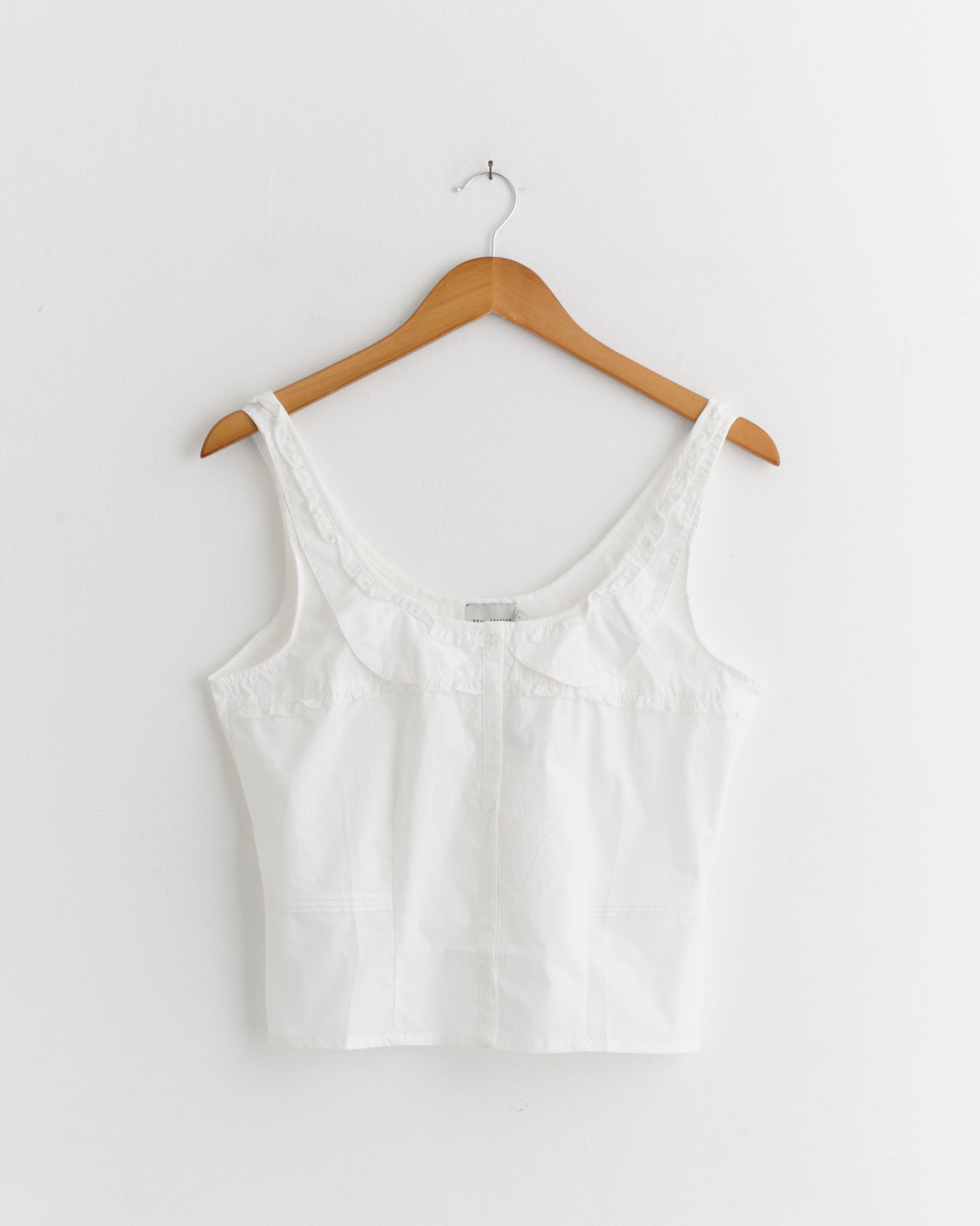 Deiji Studios Frills Top - White / S (286480)