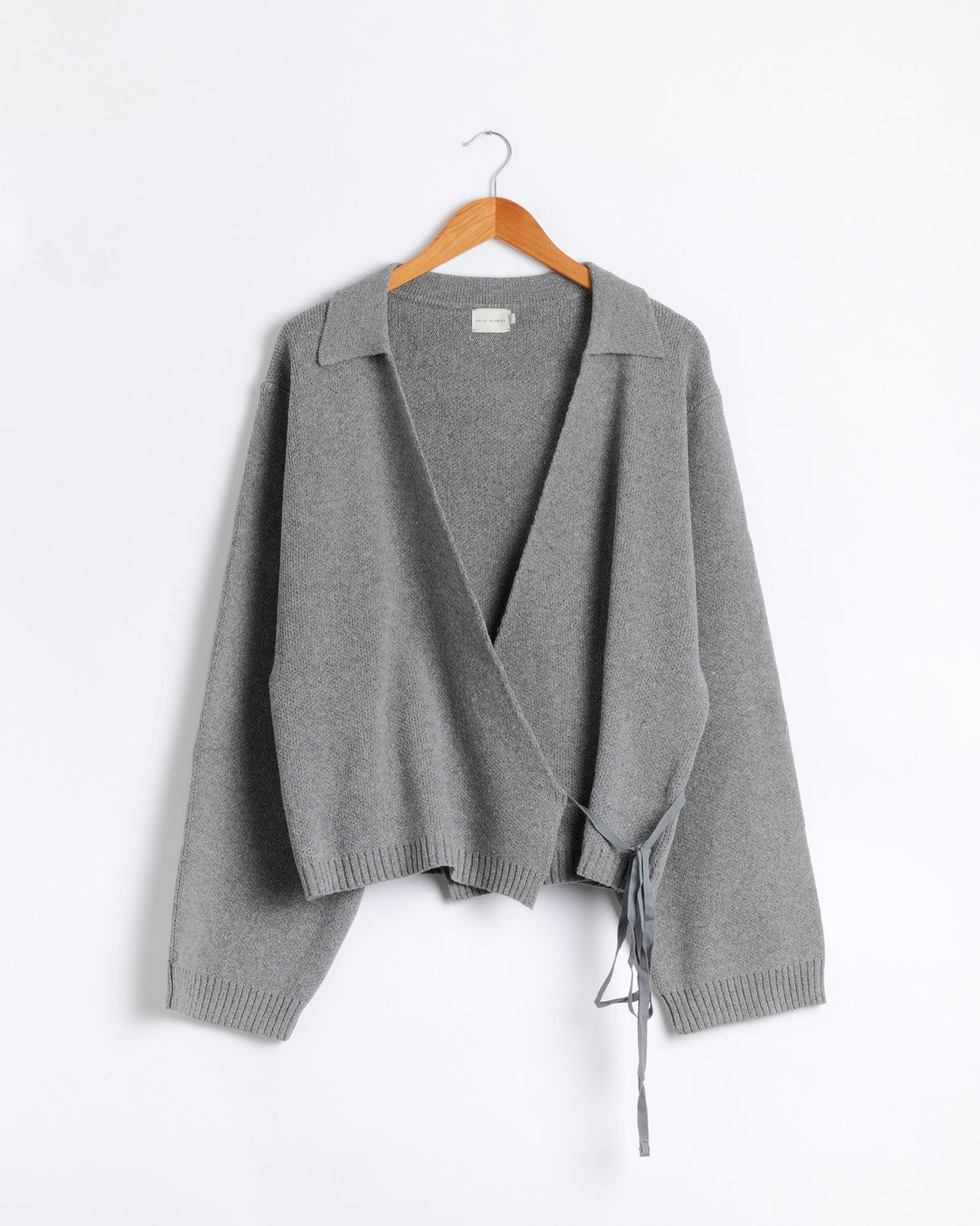 Deiji Studios Wrap Cardigan - Grey / S/M (286493)