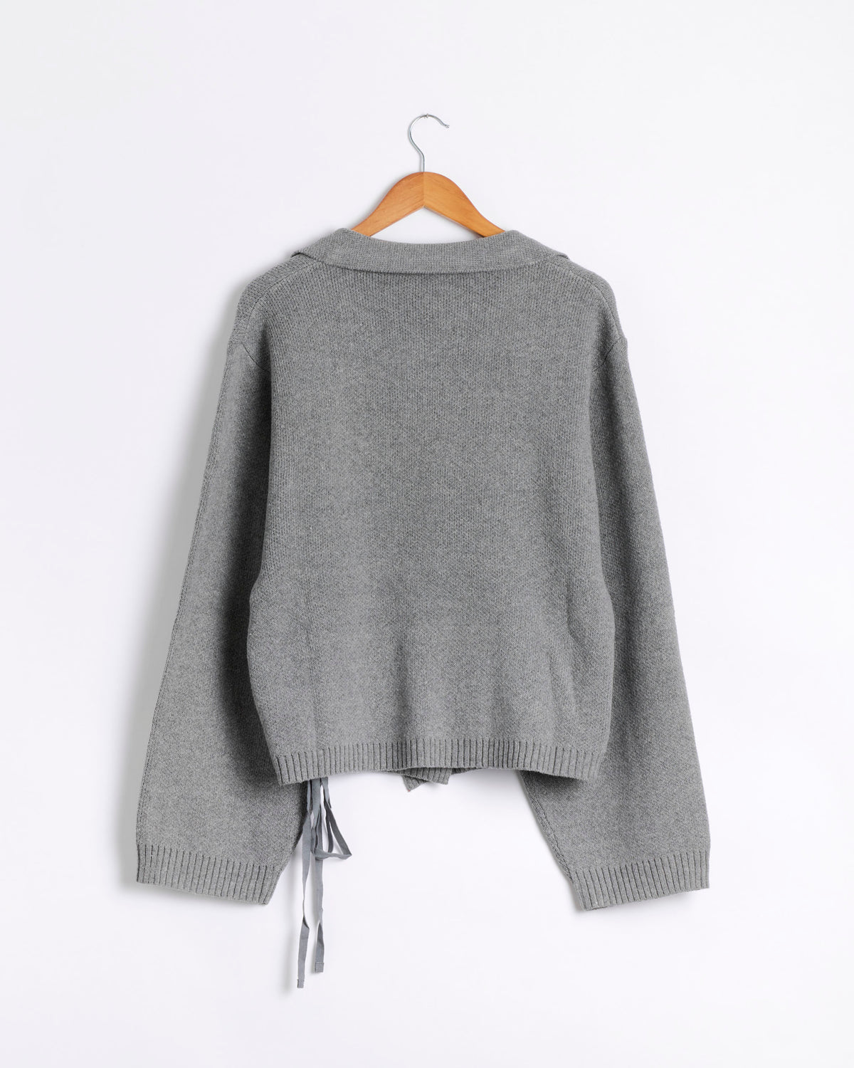 Deiji Studios Wrap Cardigan - Grey / S/M (286493)