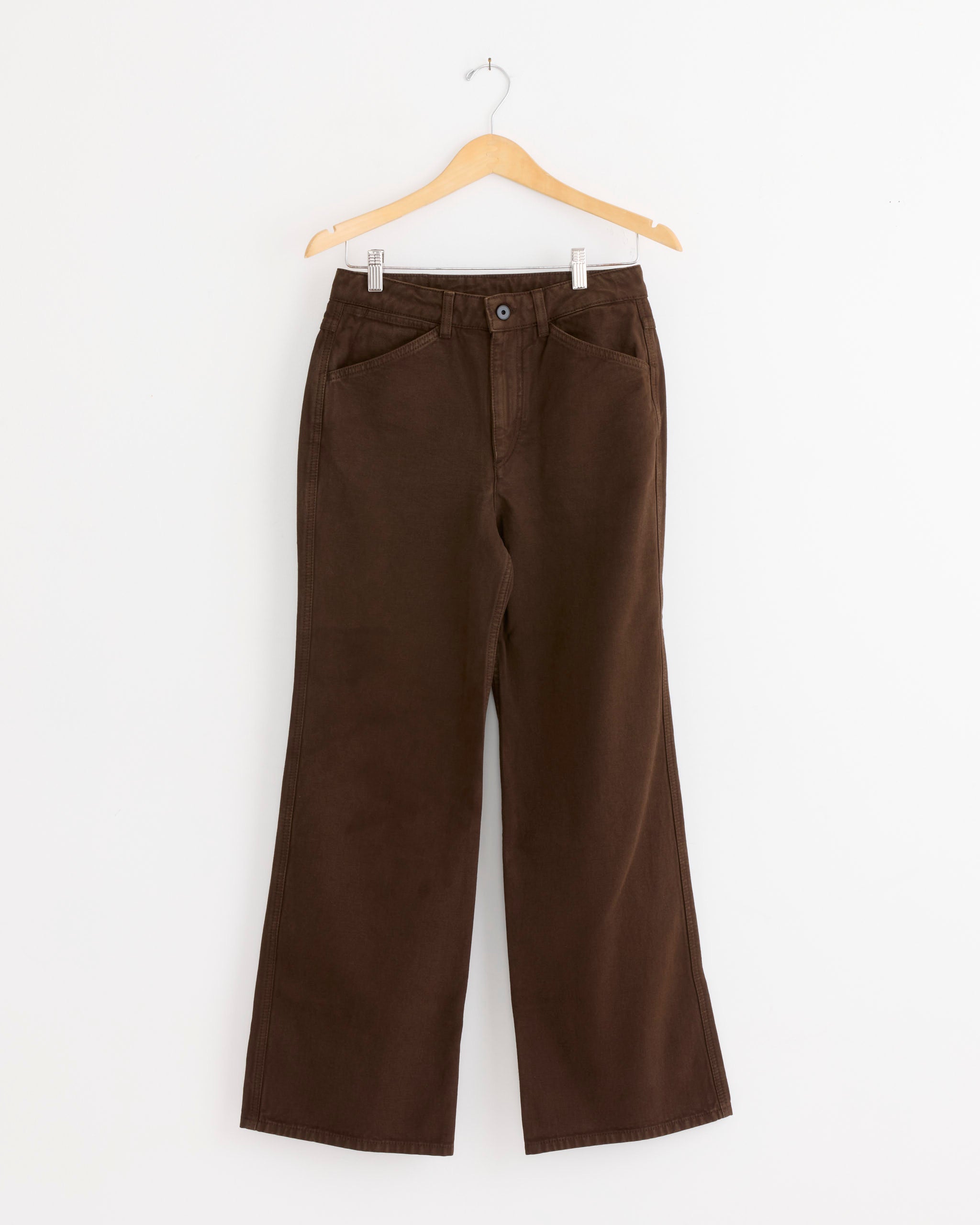 Lemaire Flared 5 Pocket Pant - Ristretto / FR36 (286548)