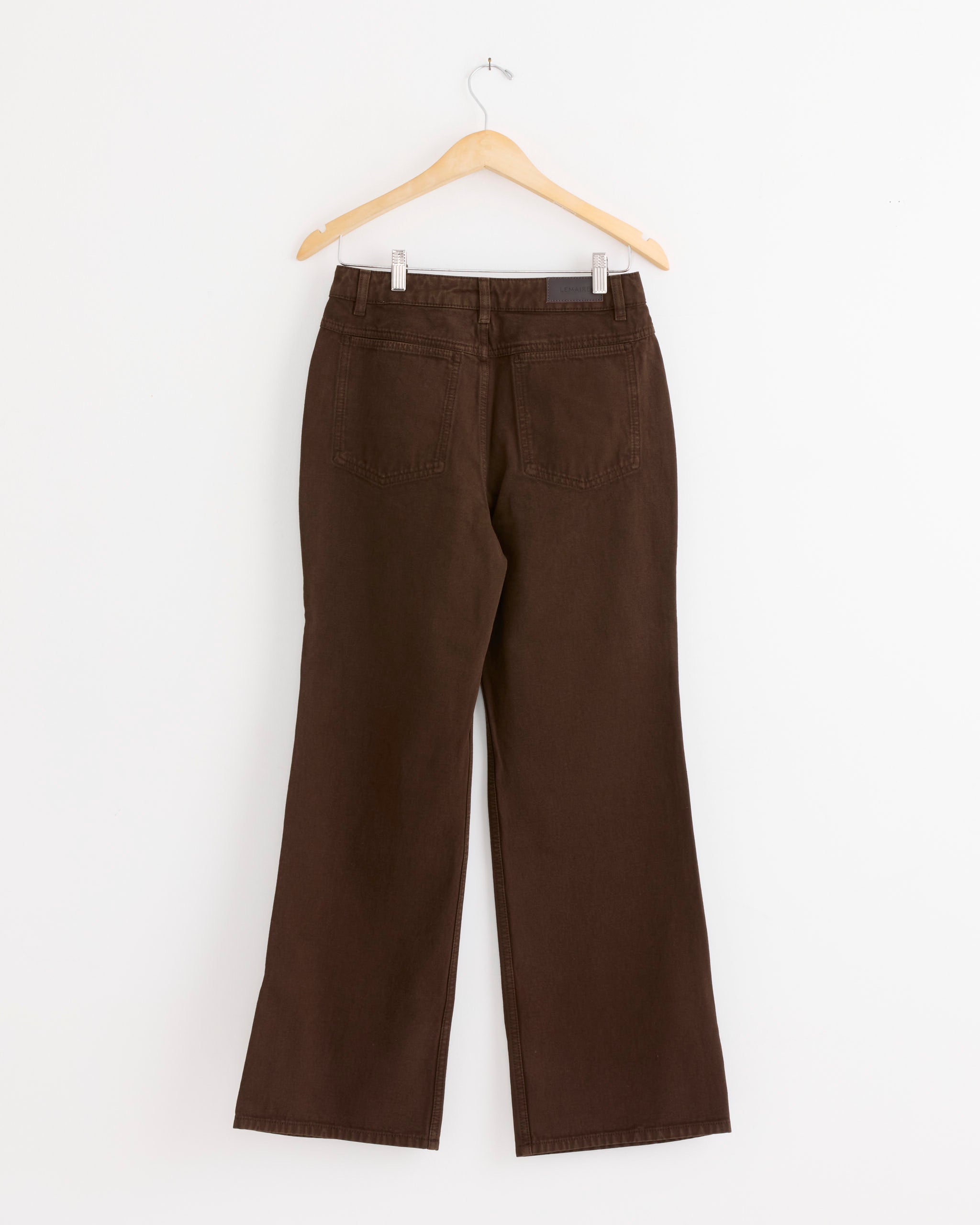Lemaire Flared 5 Pocket Pant - Ristretto / FR36 (286548)