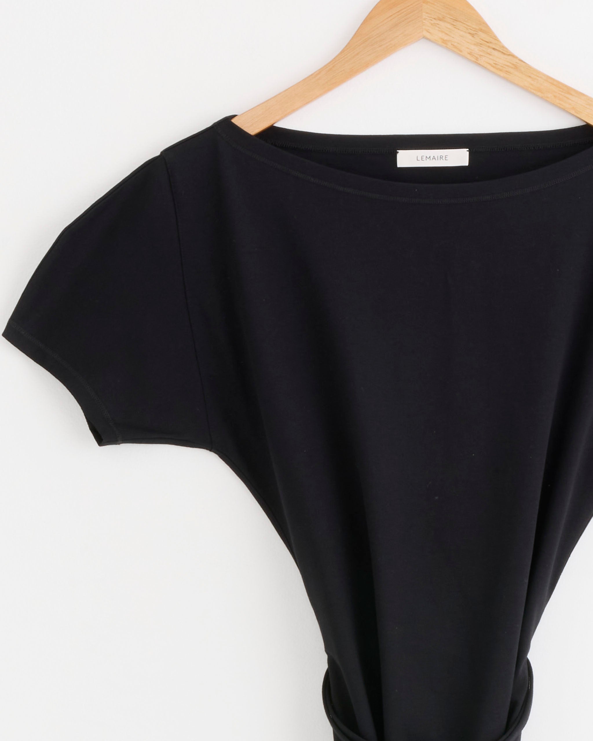 Lemaire Belted Dress - Black / S (286577)