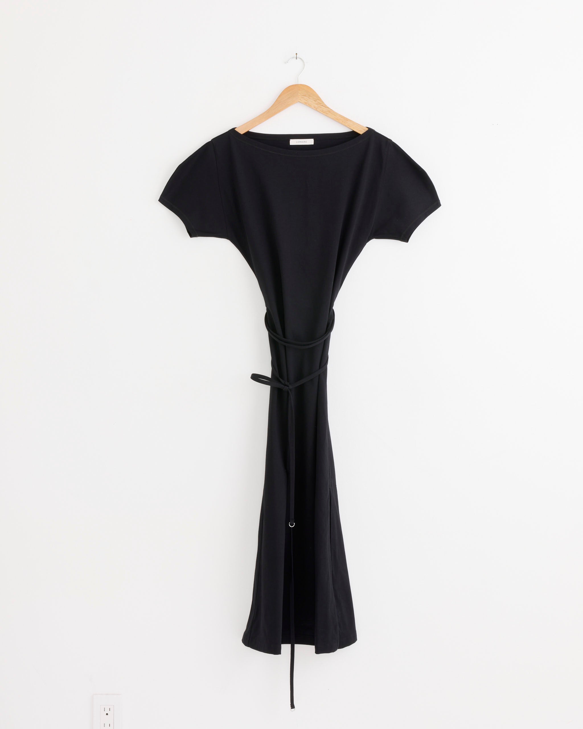 Lemaire Belted Dress - Black / S (286577)