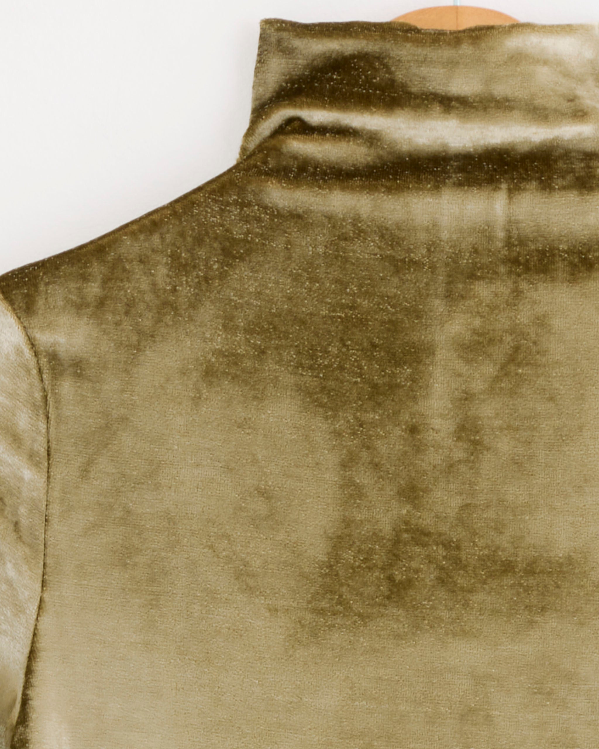Lemaire Fitted High Neck Top - Brass / XS (286580)