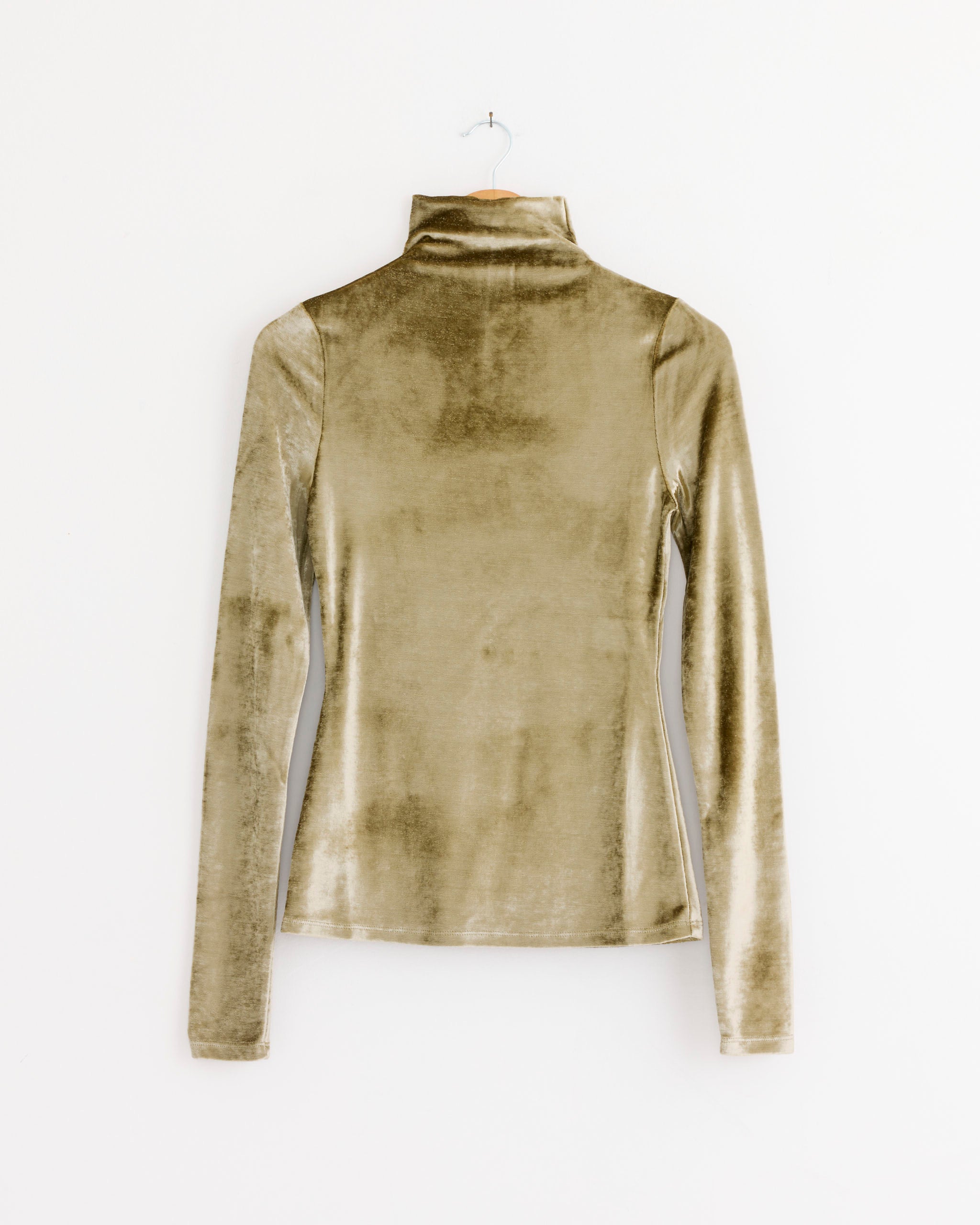 Lemaire Fitted High Neck Top - Brass / XS (286580)