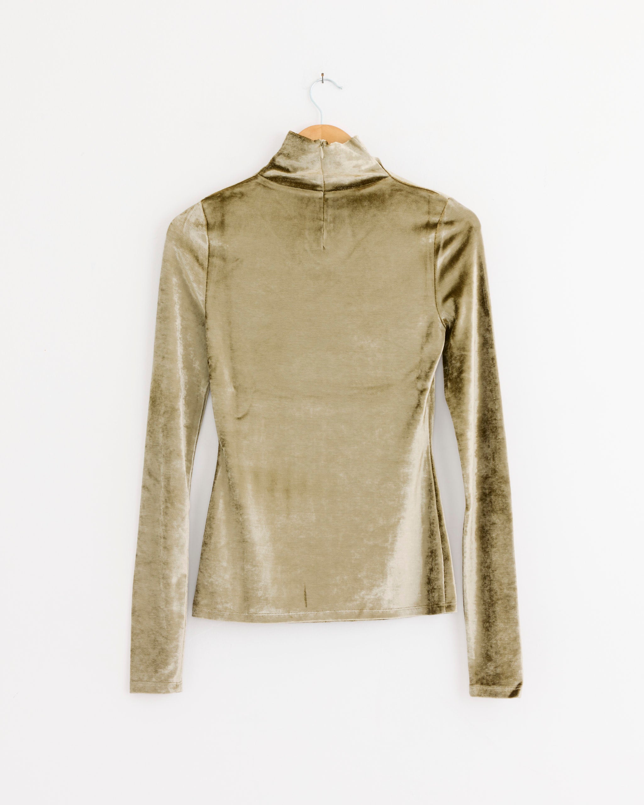 Lemaire Fitted High Neck Top - Brass / XS (286580)