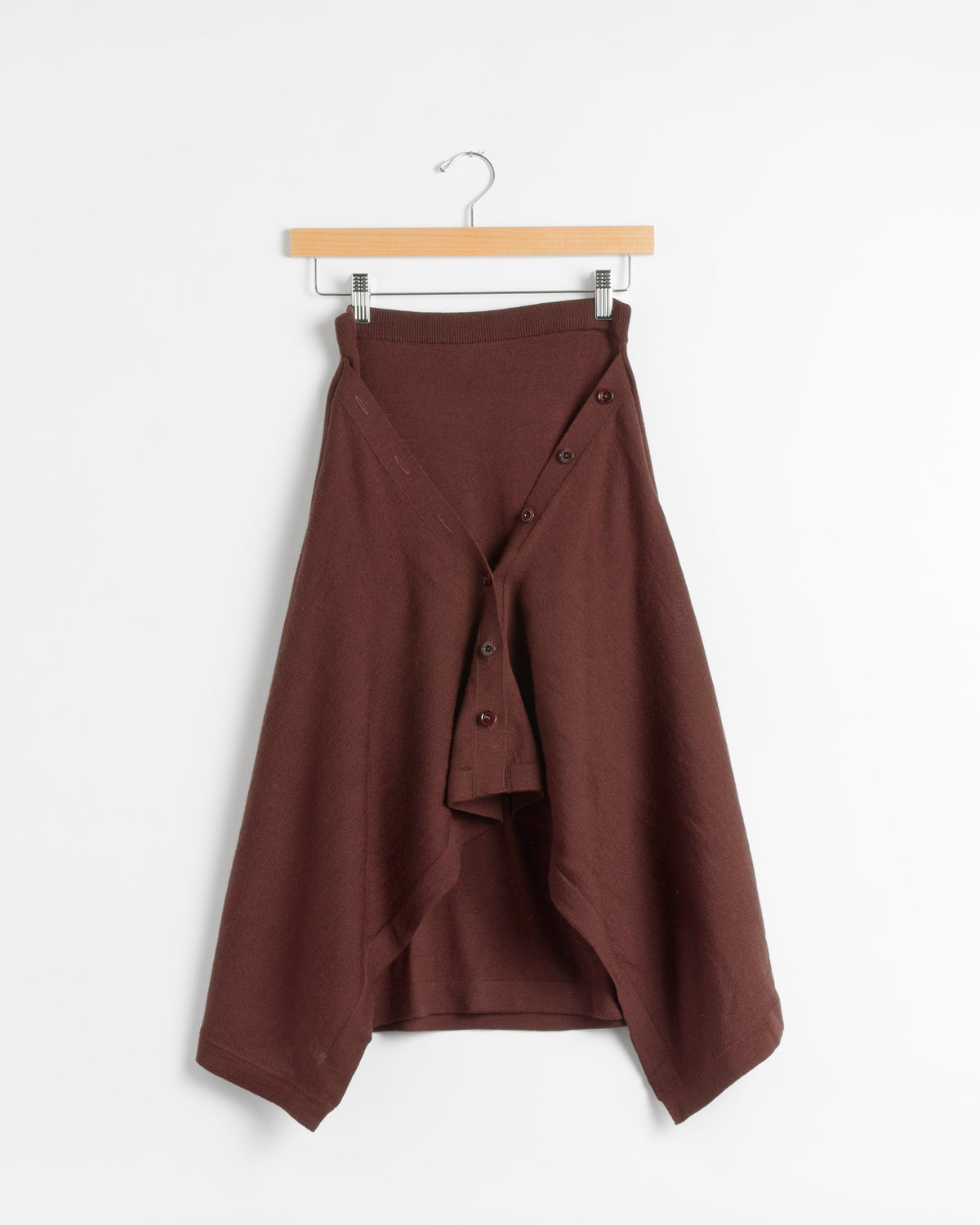 Lemaire Buttoned Skirt - Acajou / S (286600)