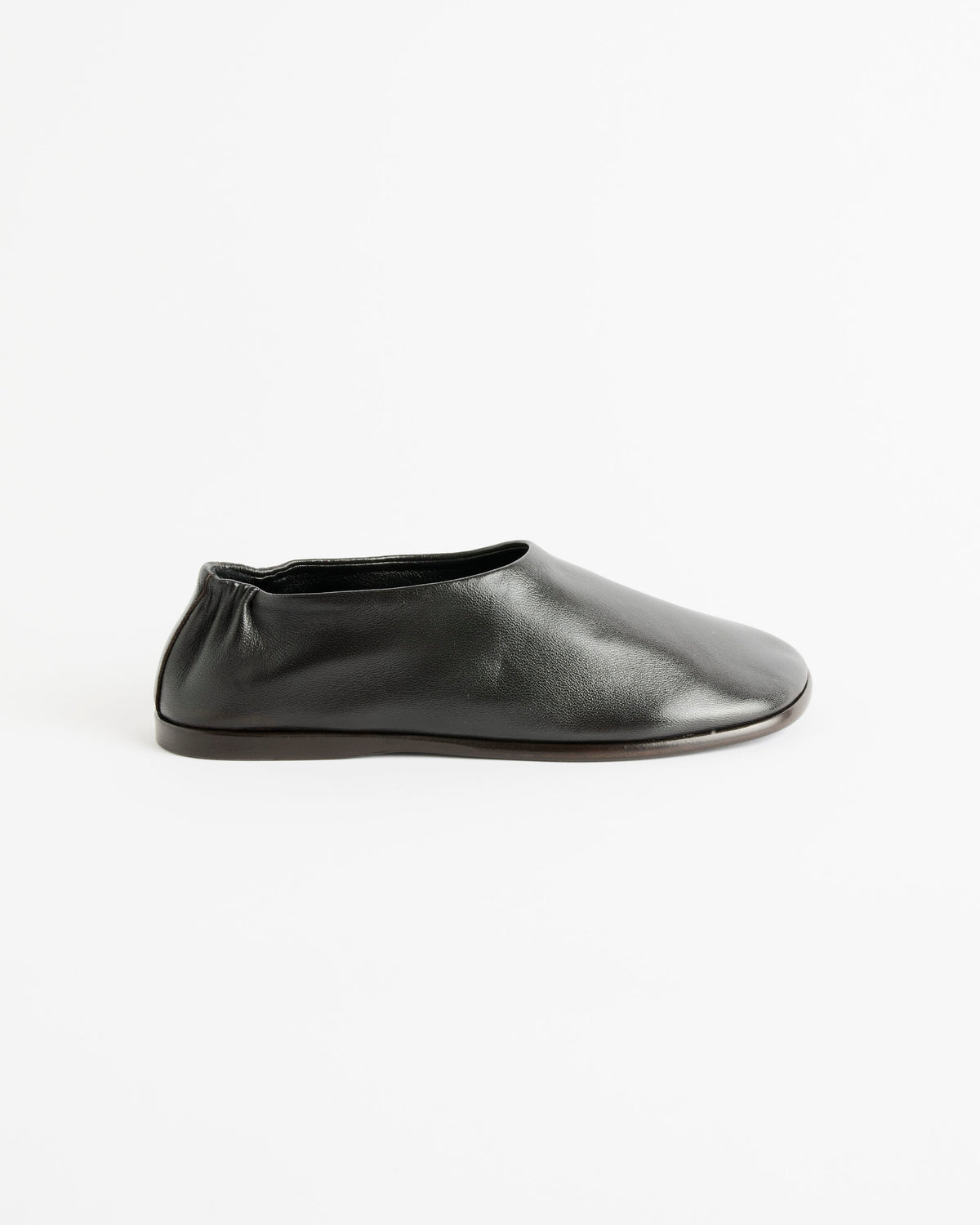 Lemaire Glove Slip On - Dark Chocolate / 37 (286608)