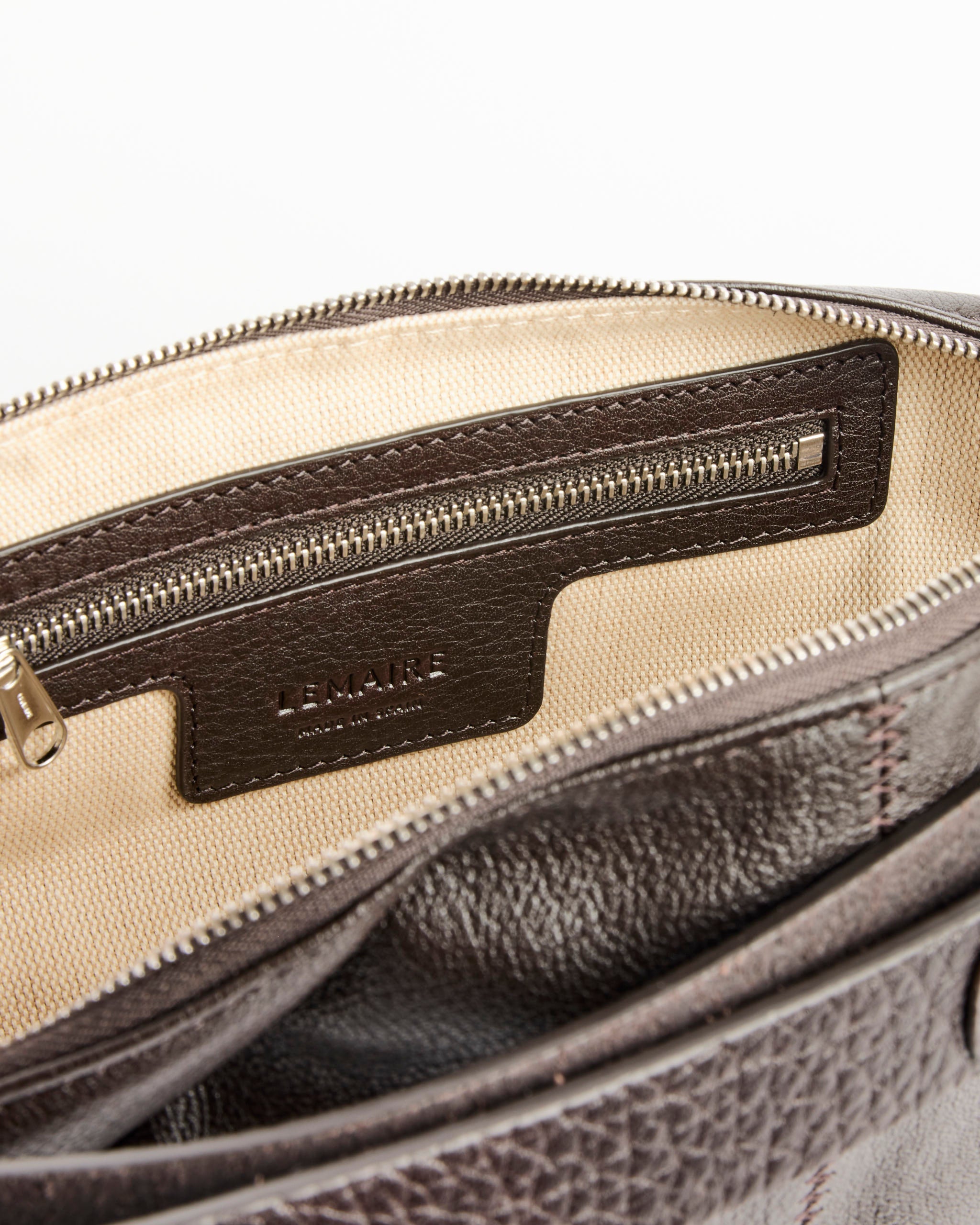 Lemaire Mini Quiver Clip Bag - Dark Chocolate - Default Title (286618)