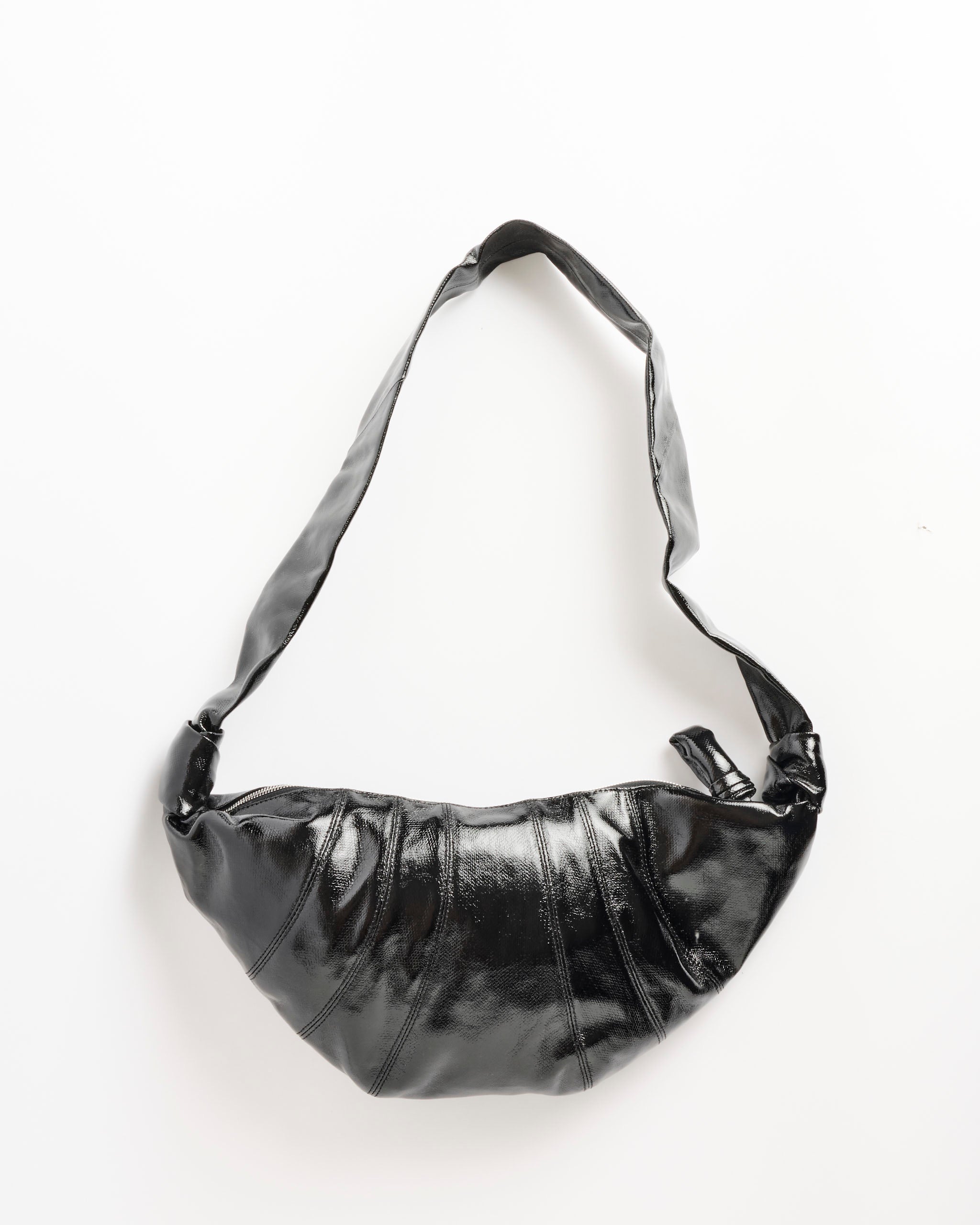 Lemaire Medium Croissant Bag - Black - Default Title (286619)