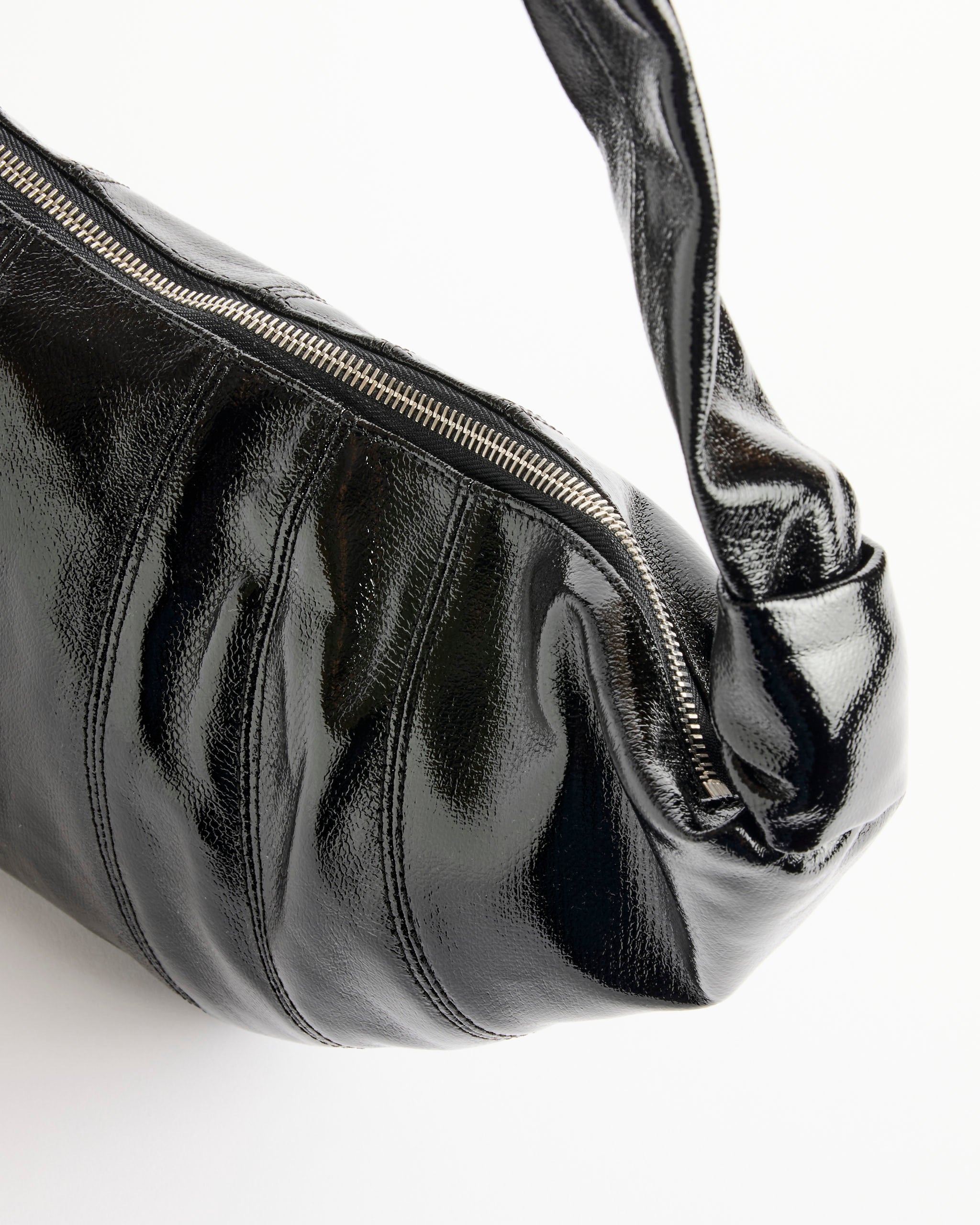 Lemaire Medium Croissant Bag - Black - Default Title (286619)