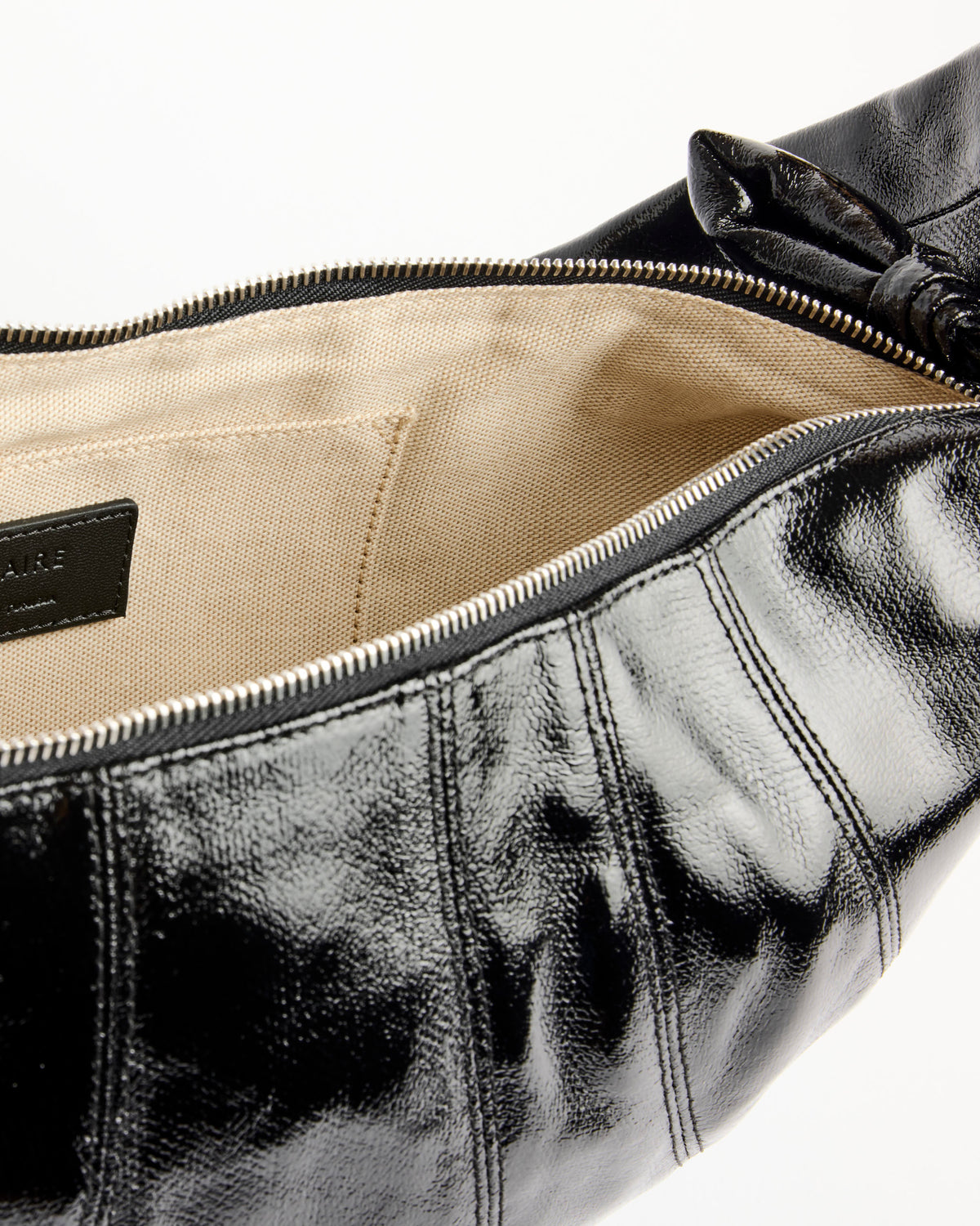Lemaire Medium Croissant Bag - Black - Default Title (286619)